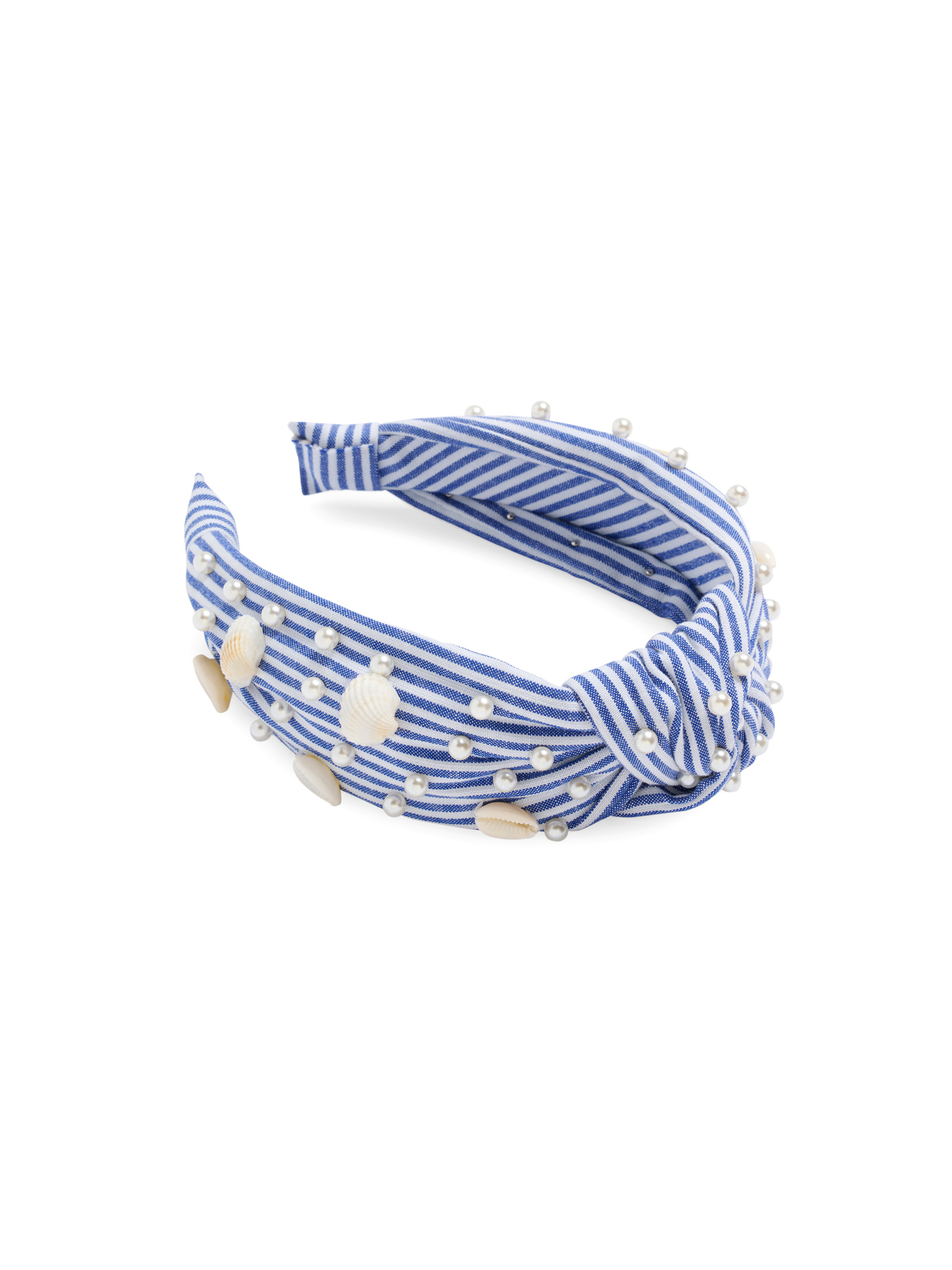 Picture of SHELLY KNOTTED HEADBAND,BLUE