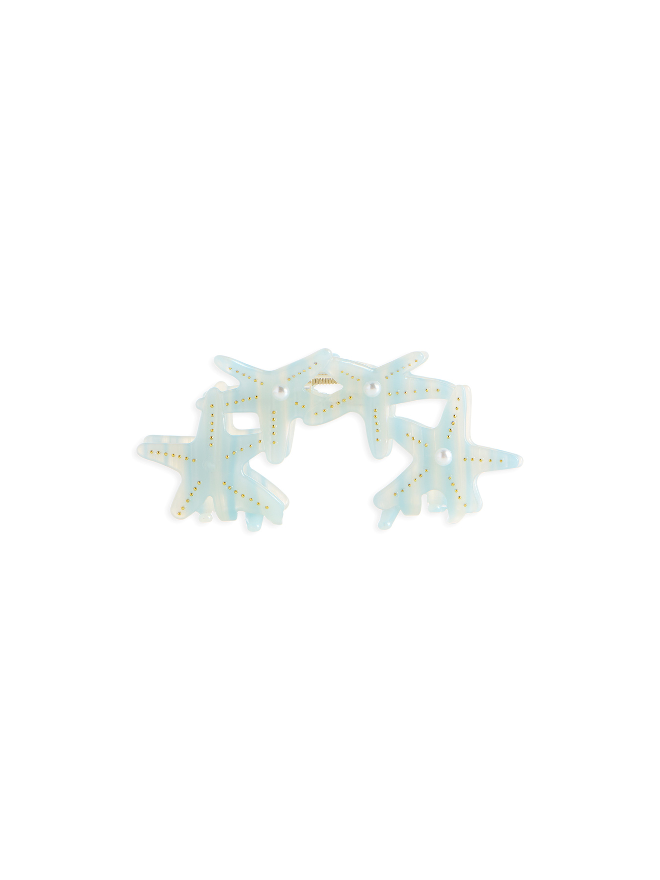 Picture of PEARL STARFISH CLAW CLIP,BLUE