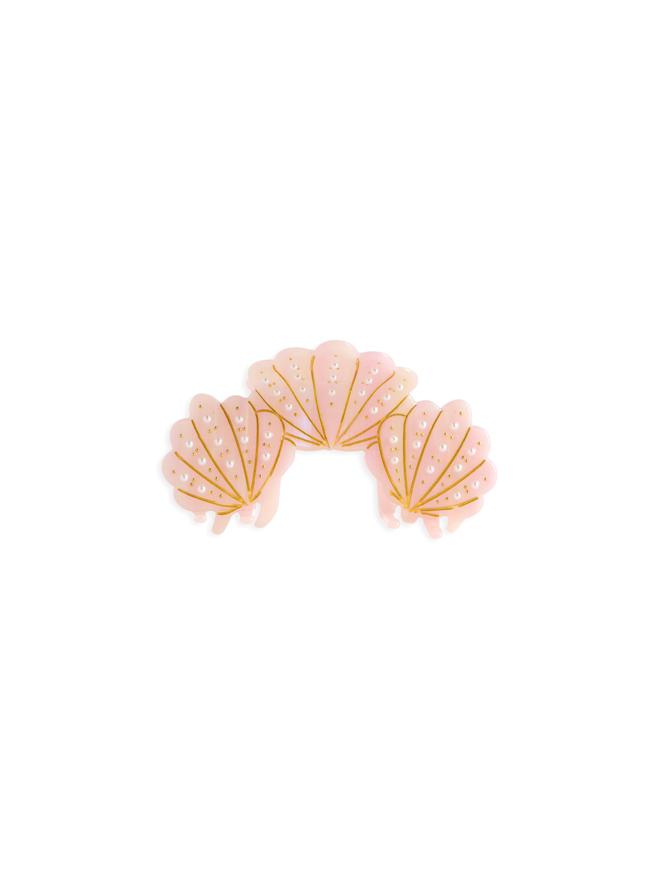 Picture of PEARL SEASHELL CLAW CLIP,PINK