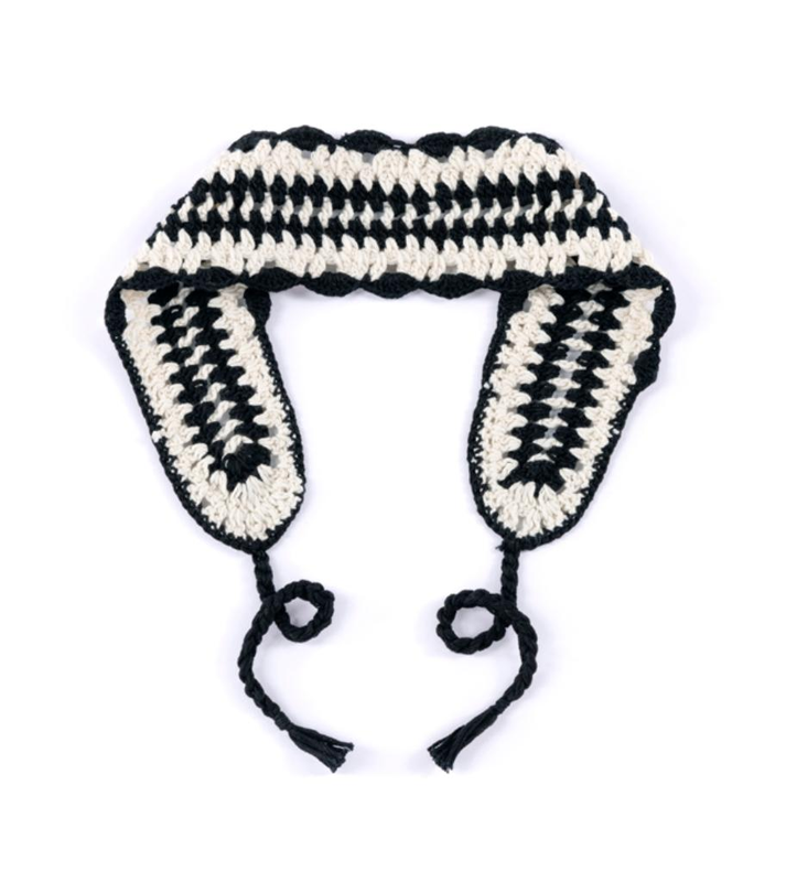 Picture of LUNA CROCHET HEADBAND,BLACK