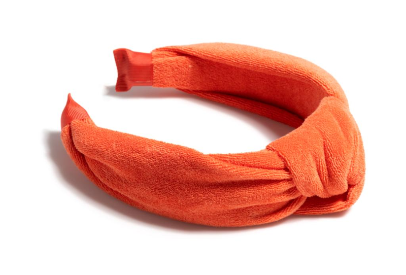 Picture of TERRY KNOTTED HEADBAND, ORANGE