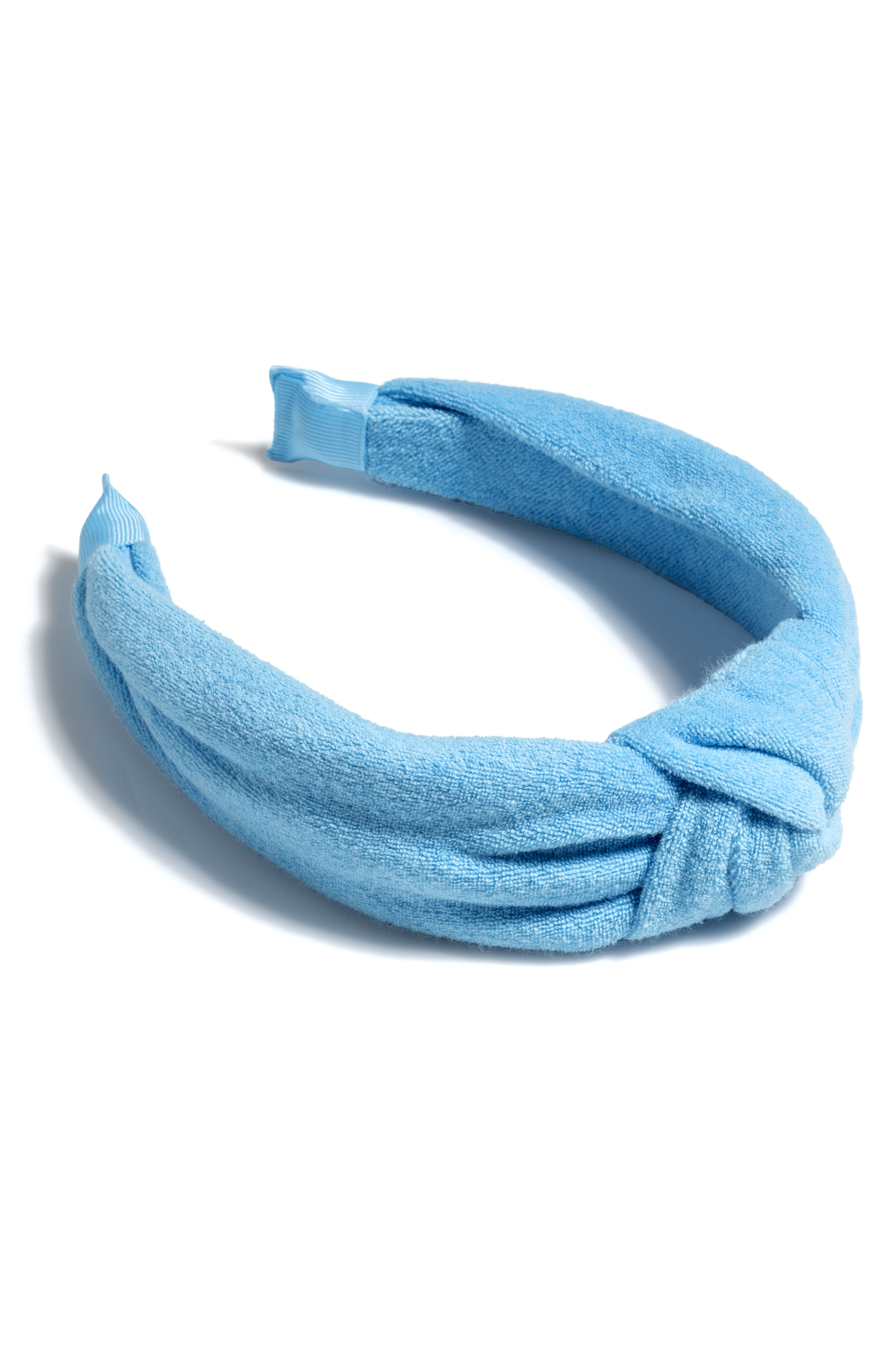 Picture of TERRY KNOTTED HEADBAND, TURQUOISE