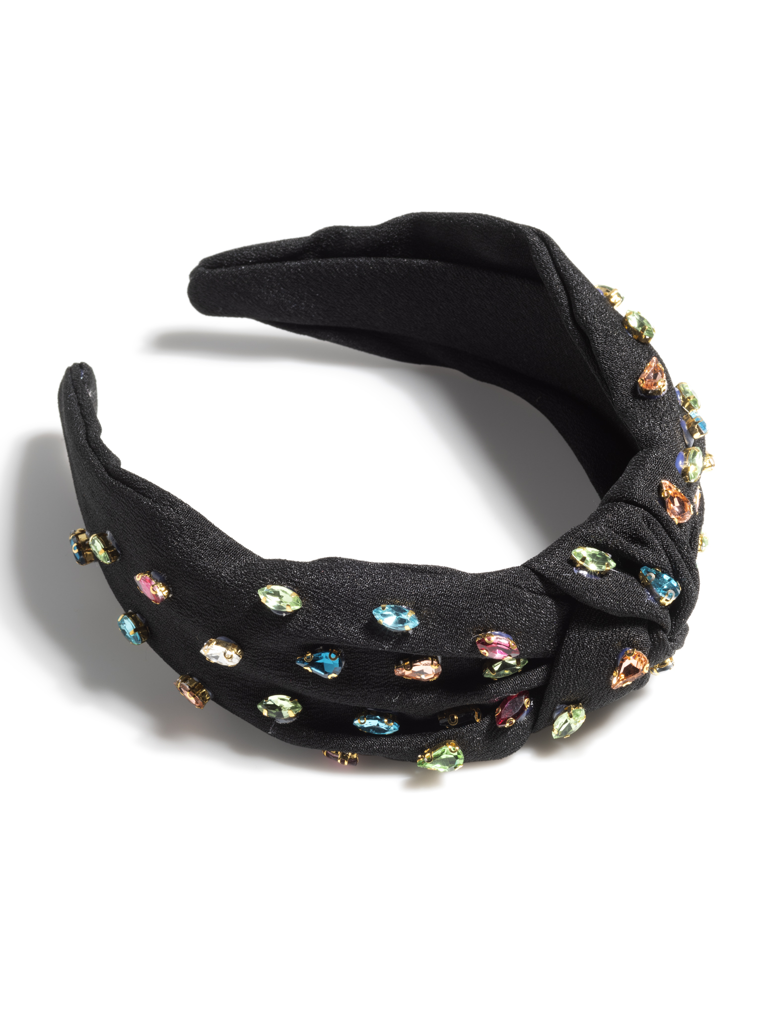 Picture of GEMMIE KNOTTED HEADBAND, BLACK