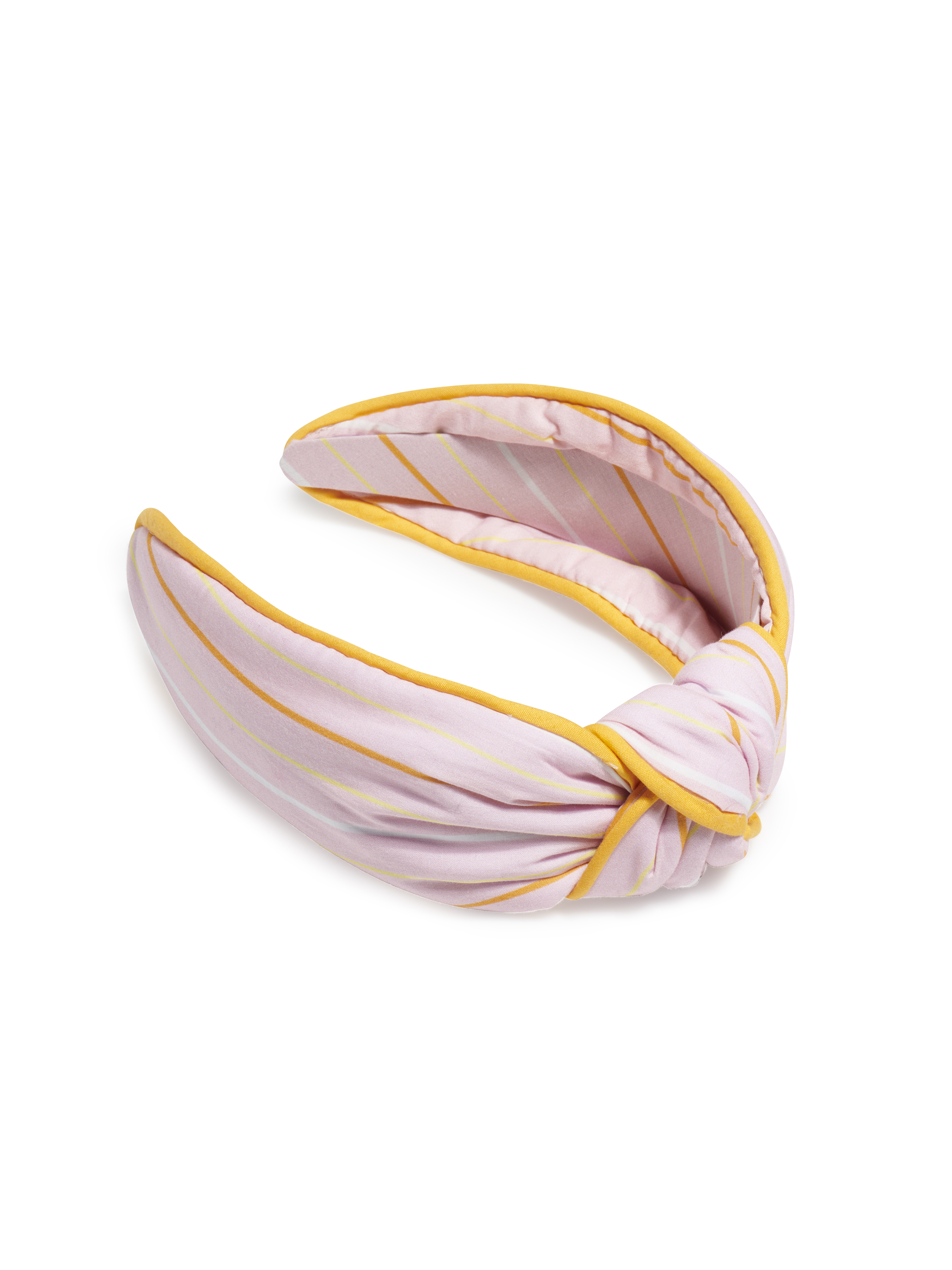 Picture of STRIPES KNOTTED HEADBAND, BLUSH