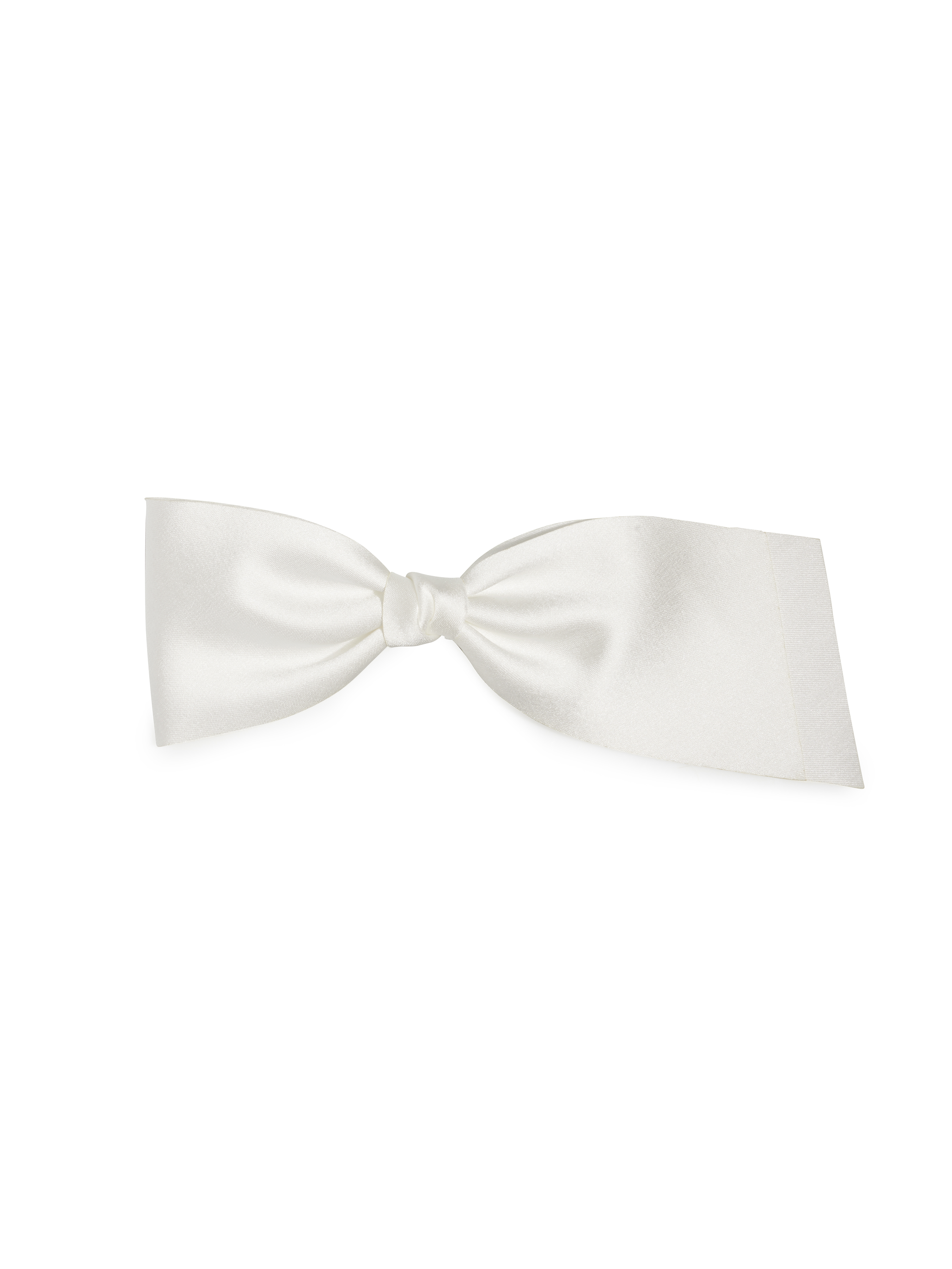 Picture of SILKY BOW CLIP, IVORY