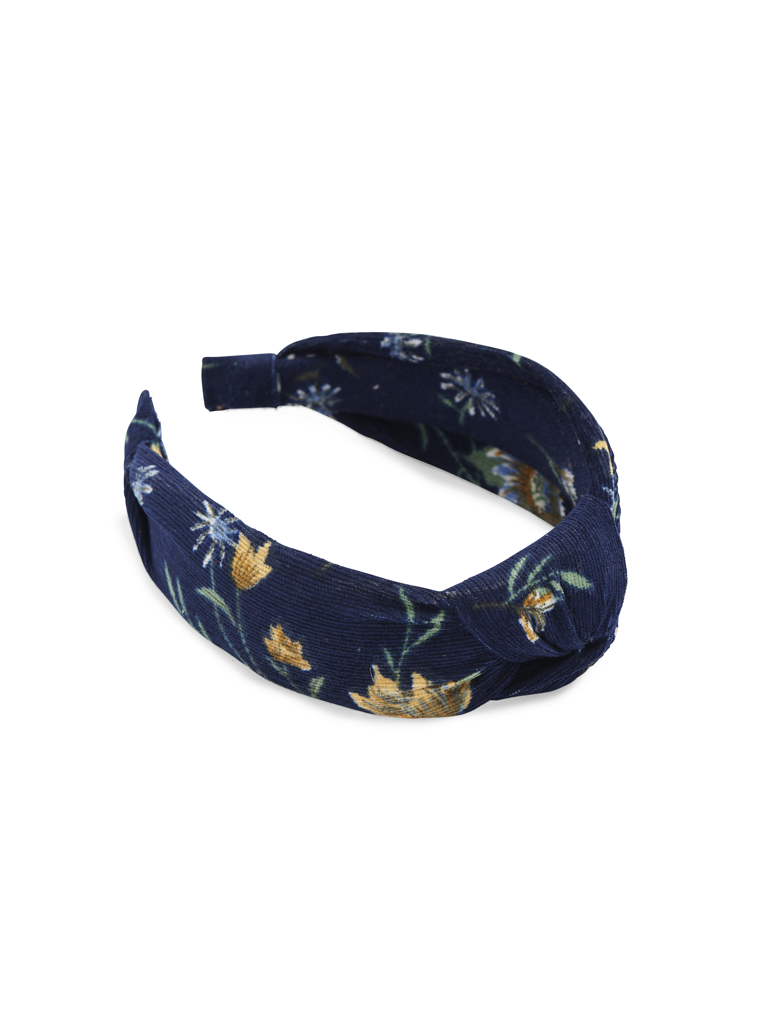 Picture of FLORAL KNOT HEADBAND, NAVY