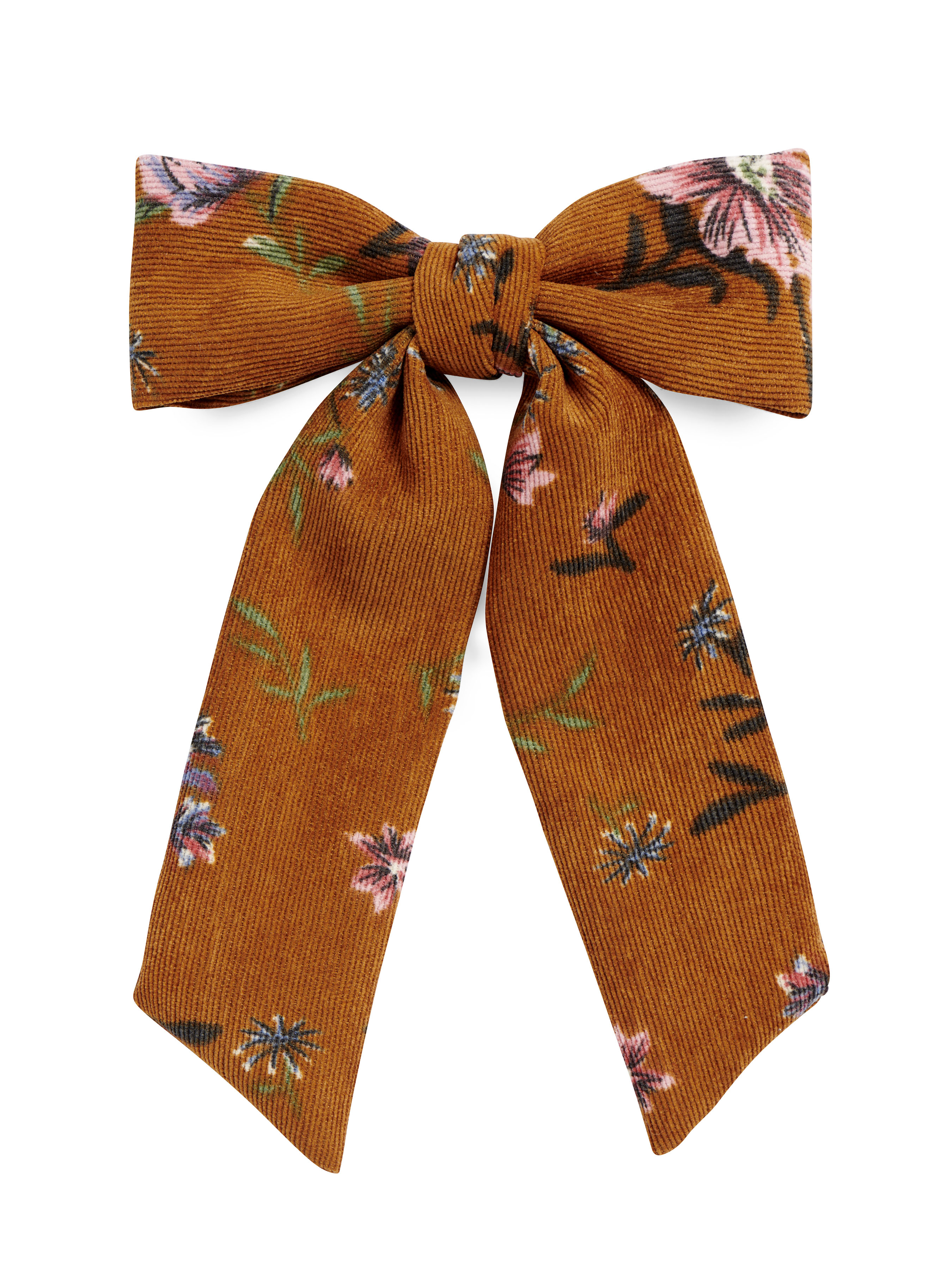 Picture of FLORAL BOW CLIP,RUST