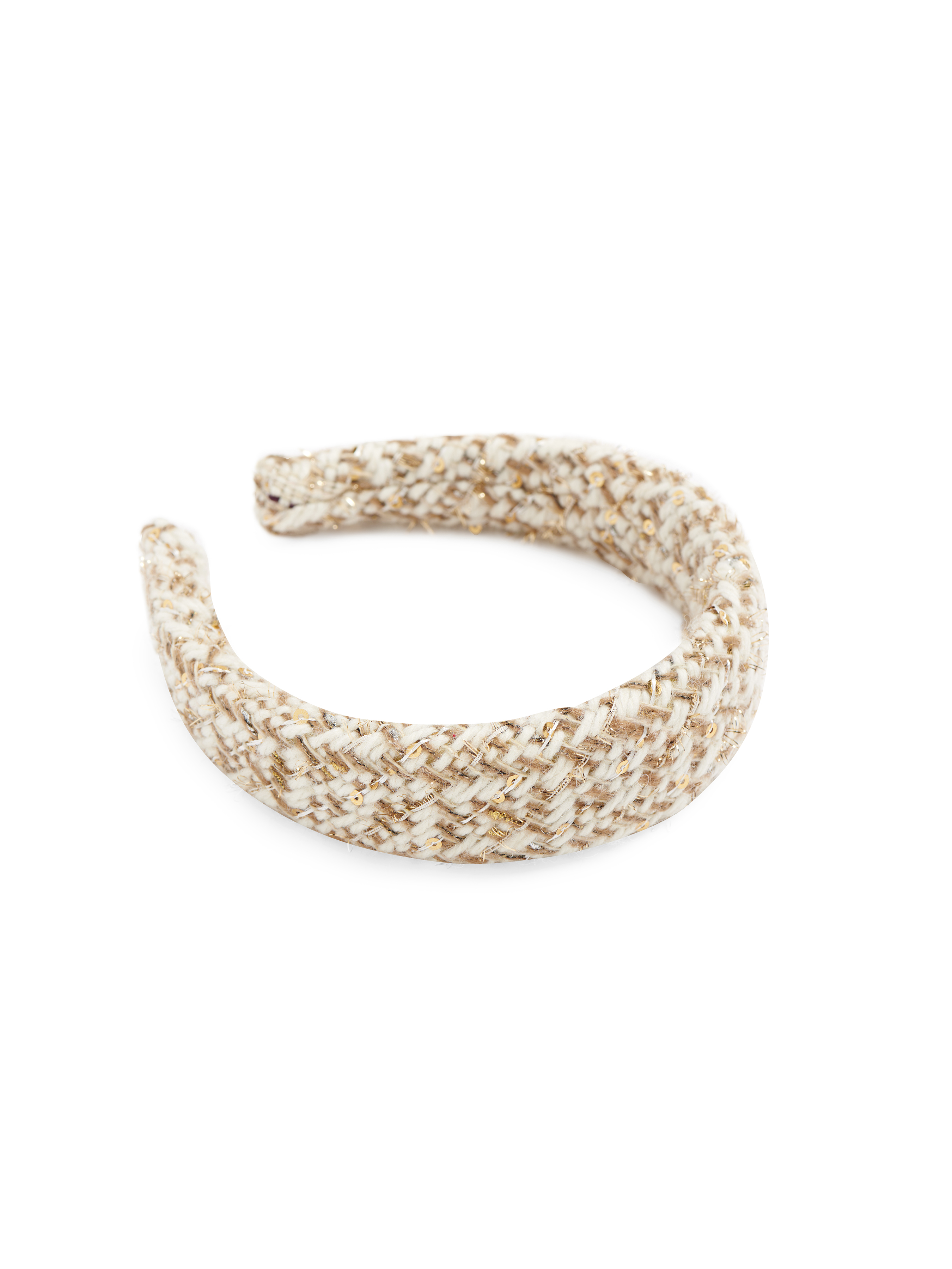 Picture of TEXTURED WOVEN HEADBAND, GOLD