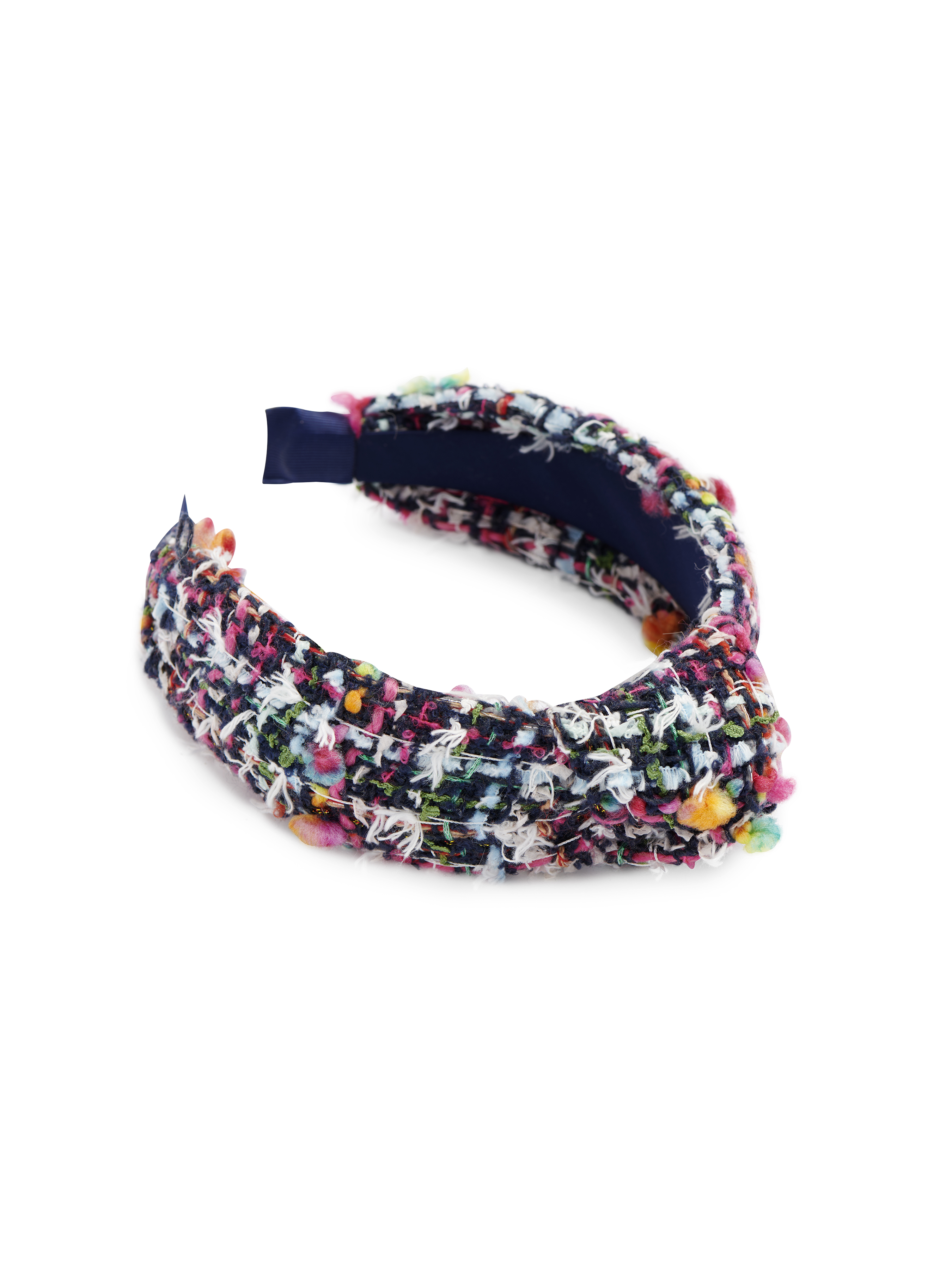 Picture of NUBBY KNOTTED HEADBAND,NAVY