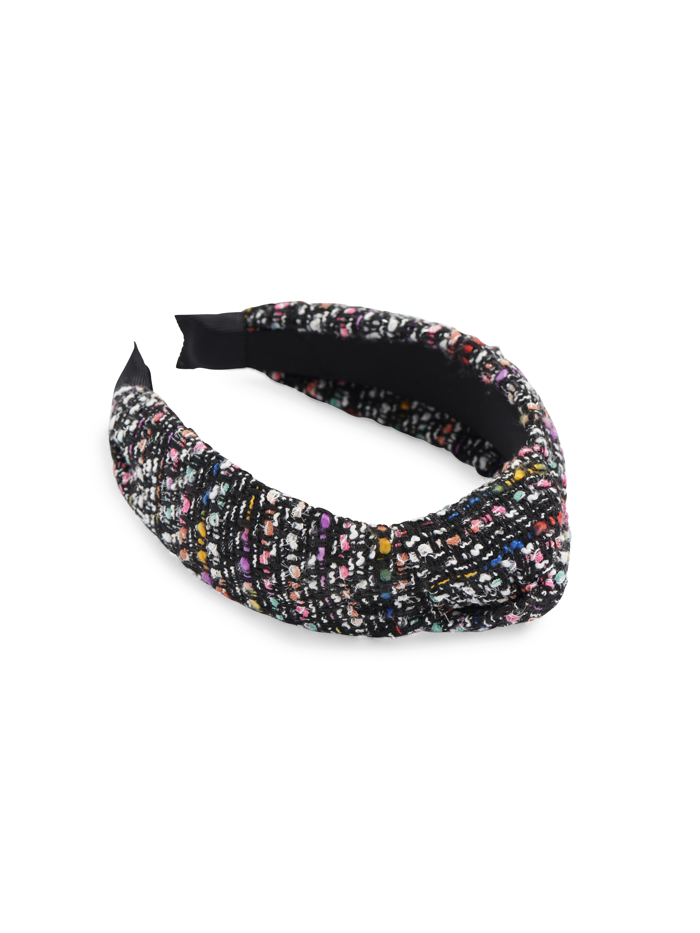 Picture of CONFETTI KNOTTED HEADBAND,BLACK