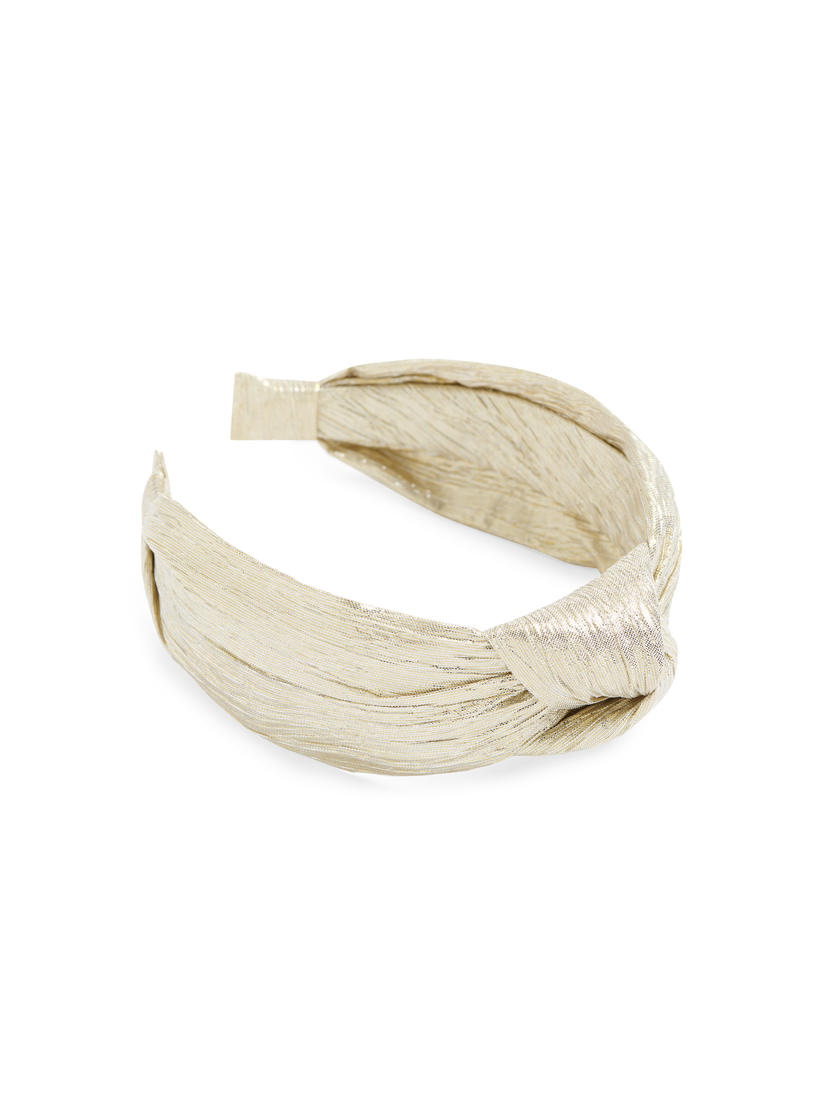 Picture of GOLDIE KNOTTED HEADBAND,CHAMPAGNE