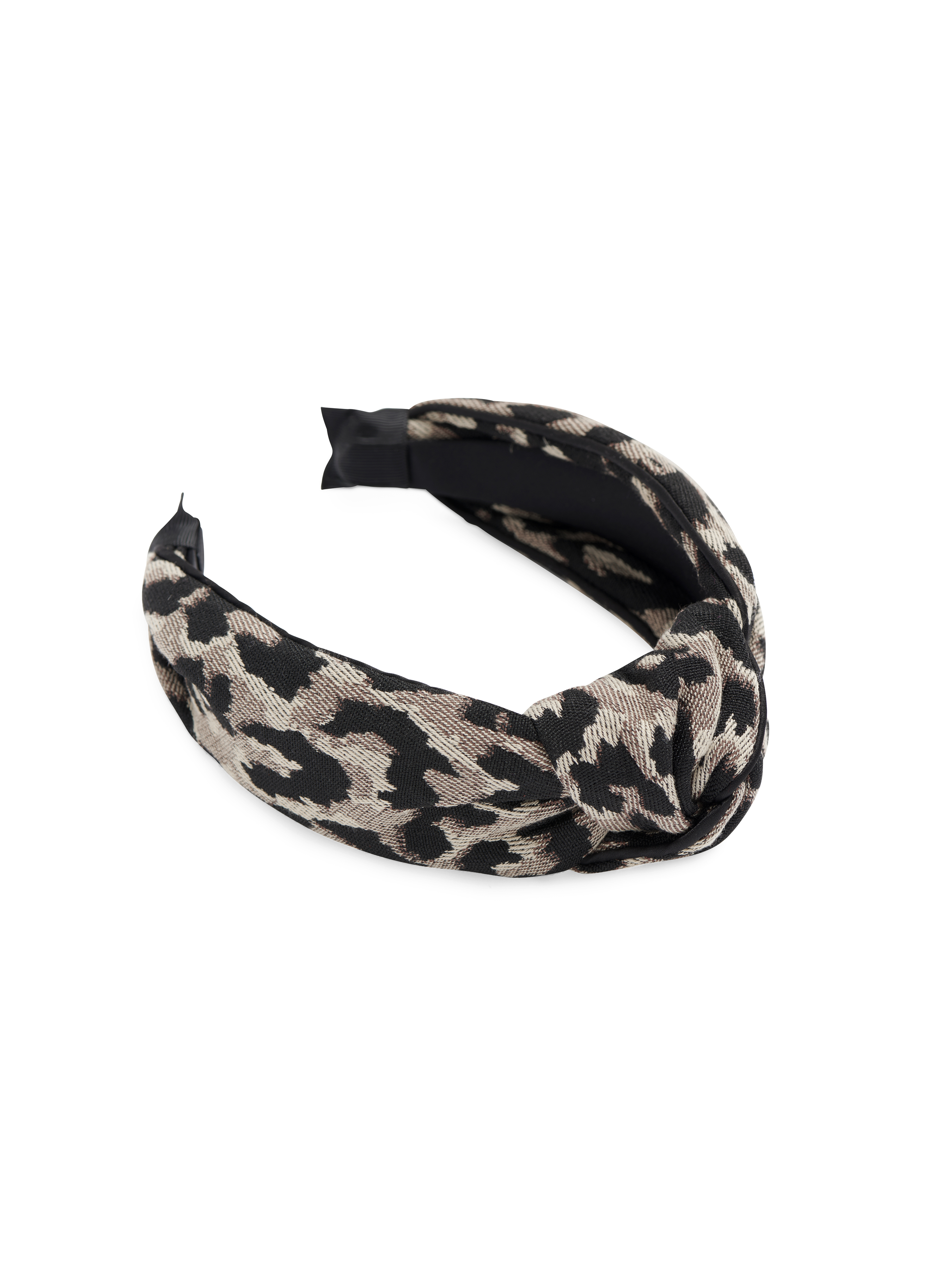Picture of LEOPARD KNOTTED HEADBAND,LEOPARD
