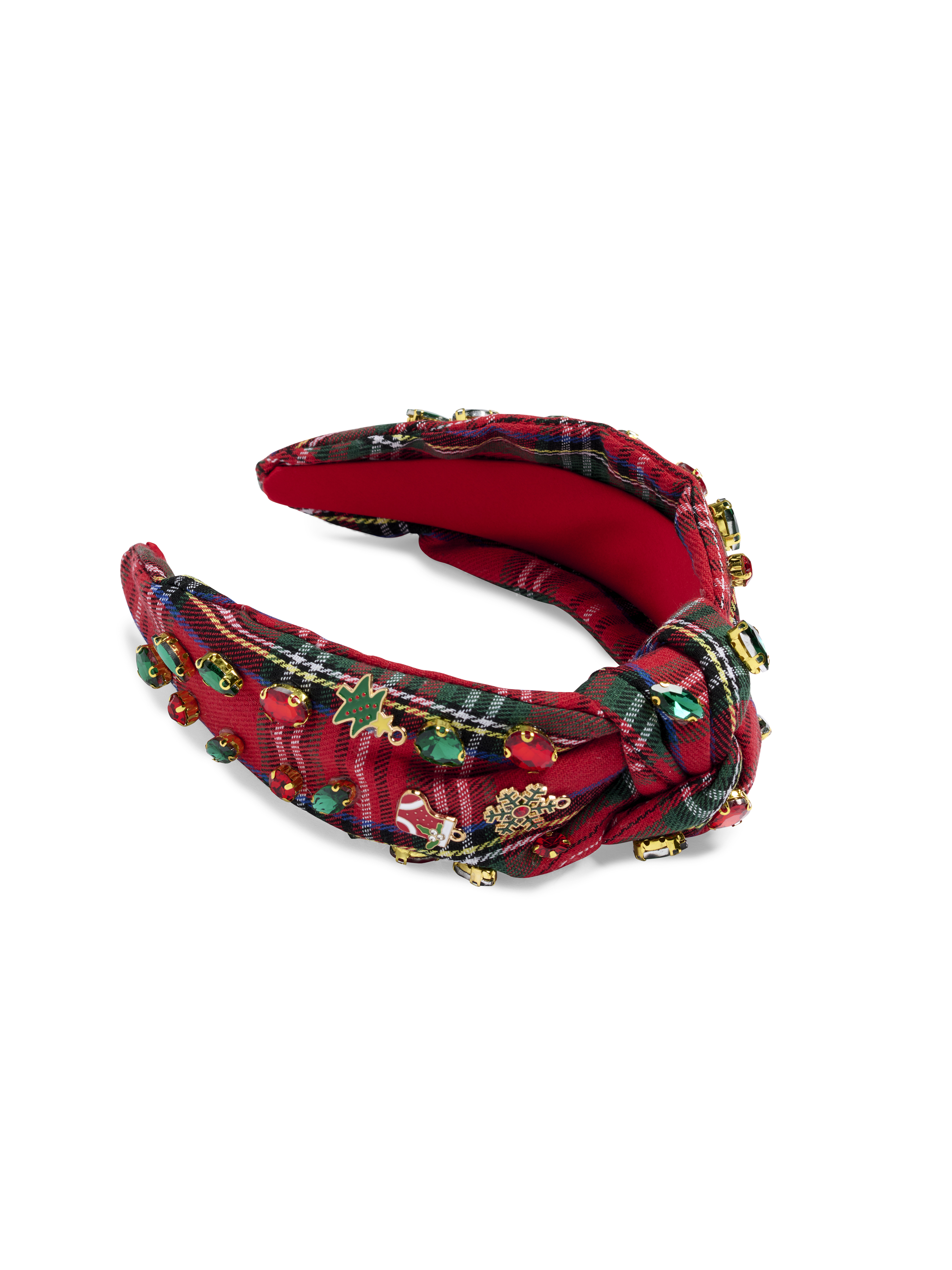 Picture of PLAID MERRY HEADBAND,RED