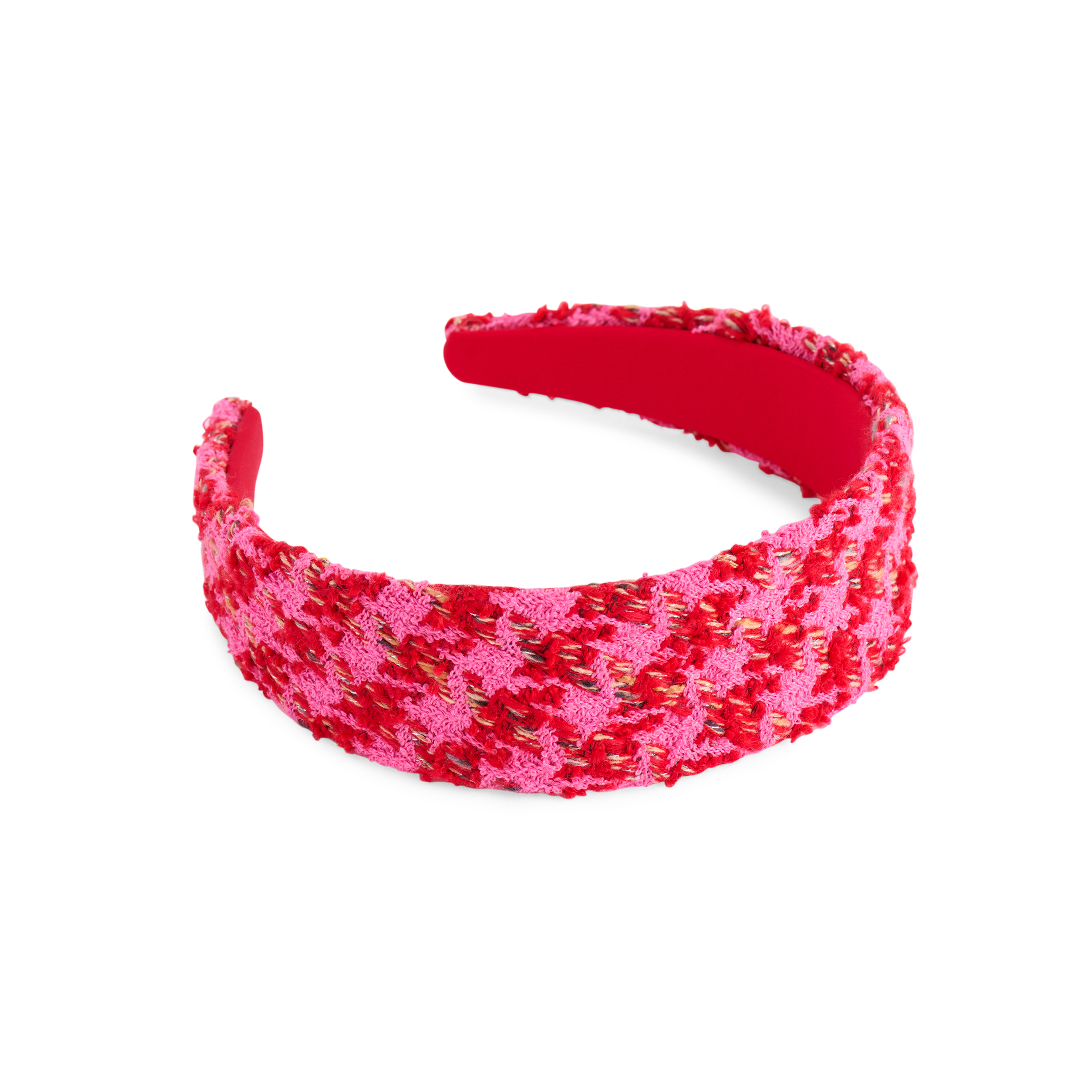 Picture of WIDE TWEED HEADBAND,RED