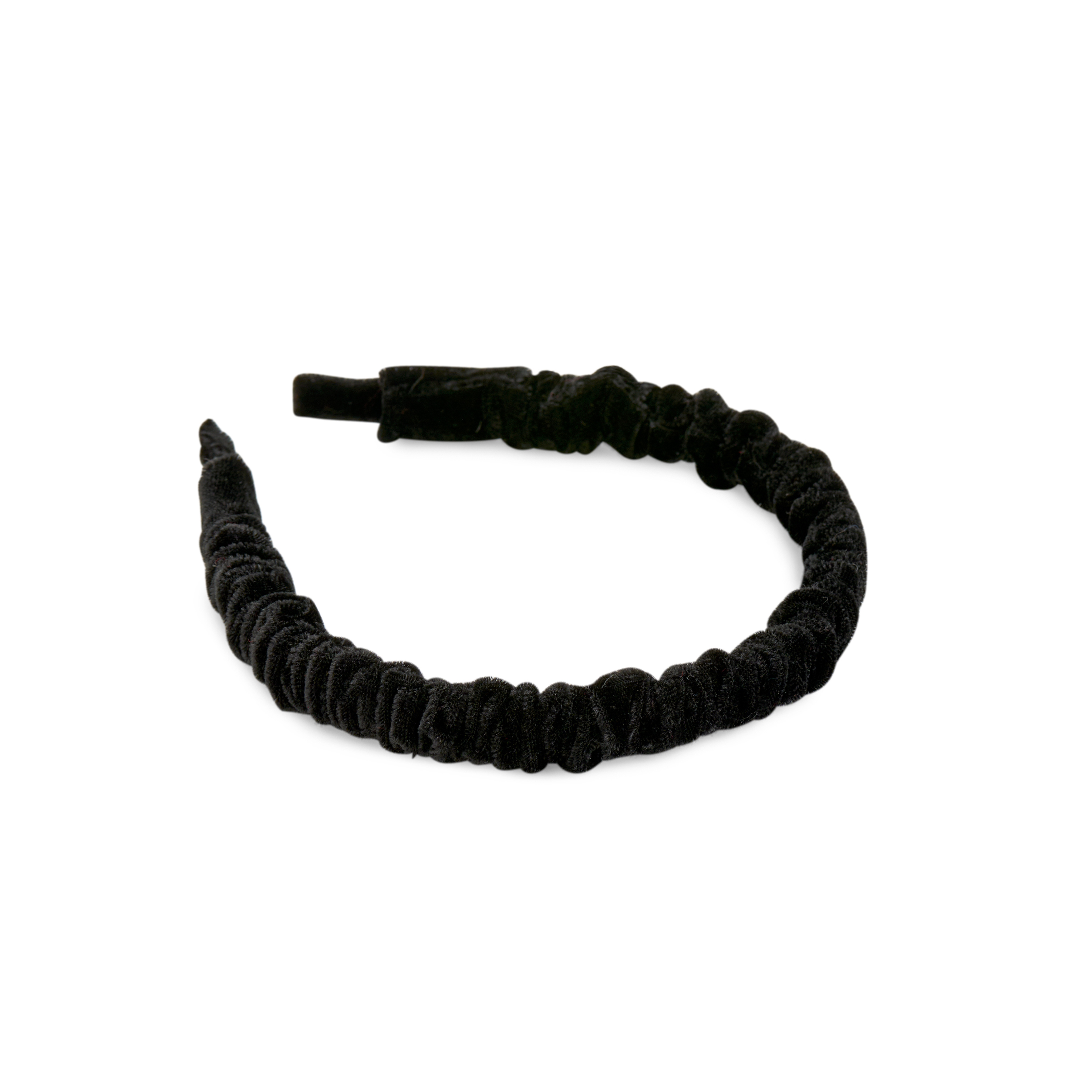 Picture of VELVET SCRUNCH HEADBAND,BLACK