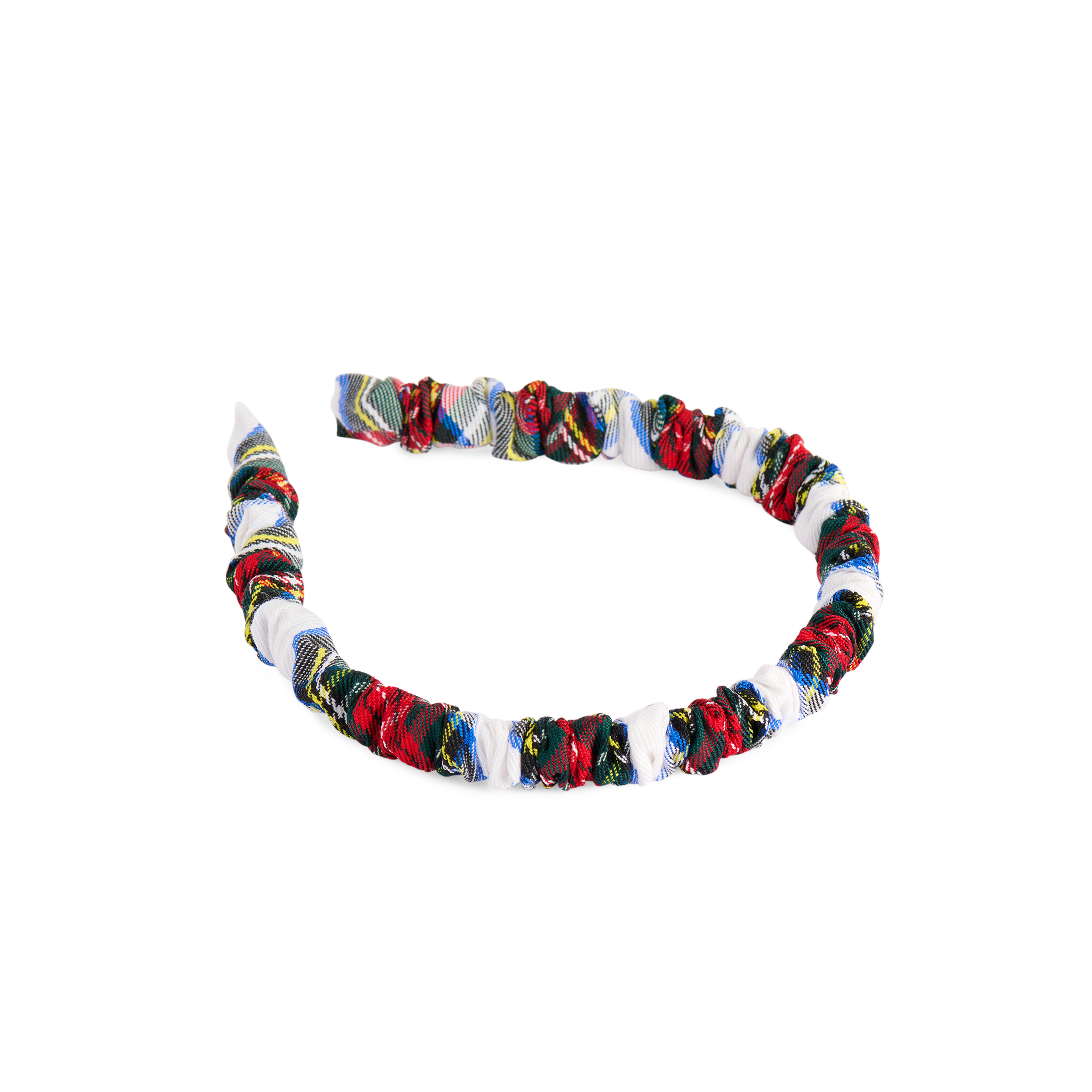 Picture of PLAID SCRUNCH HEADBAND,MULTI