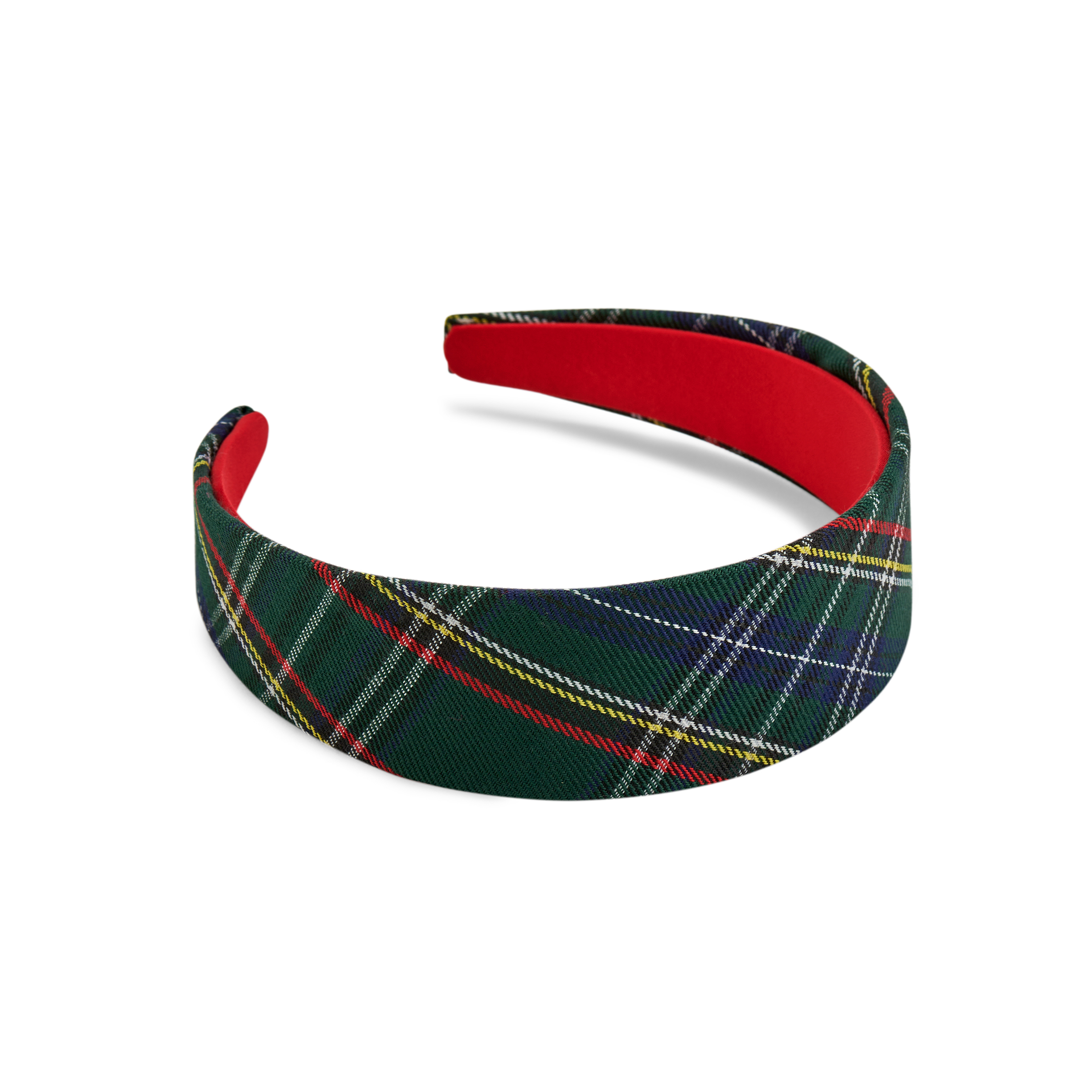 Picture of PLAID WIDE HEADBAND,NAVY