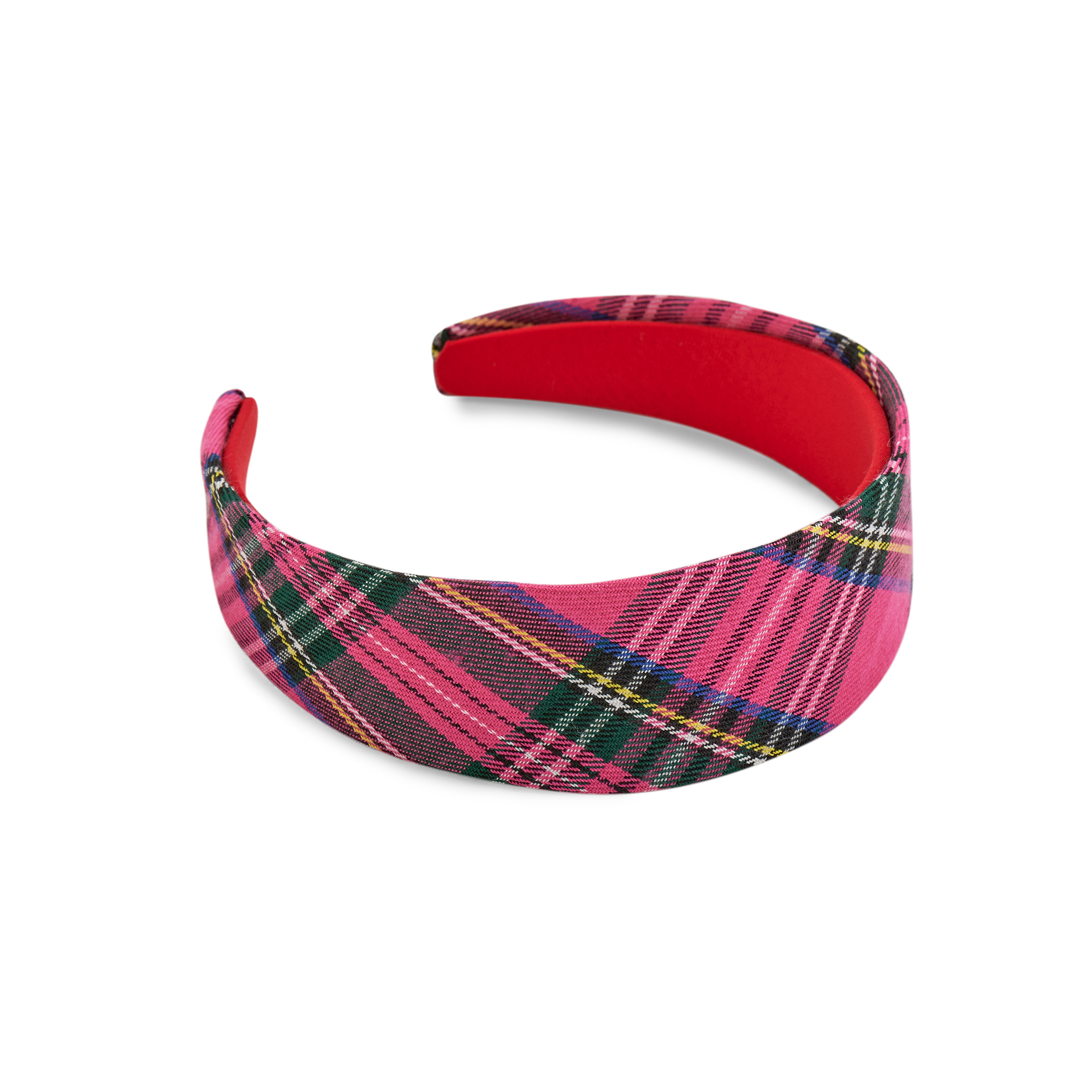 Picture of PLAID WIDE HEADBAND,PINK