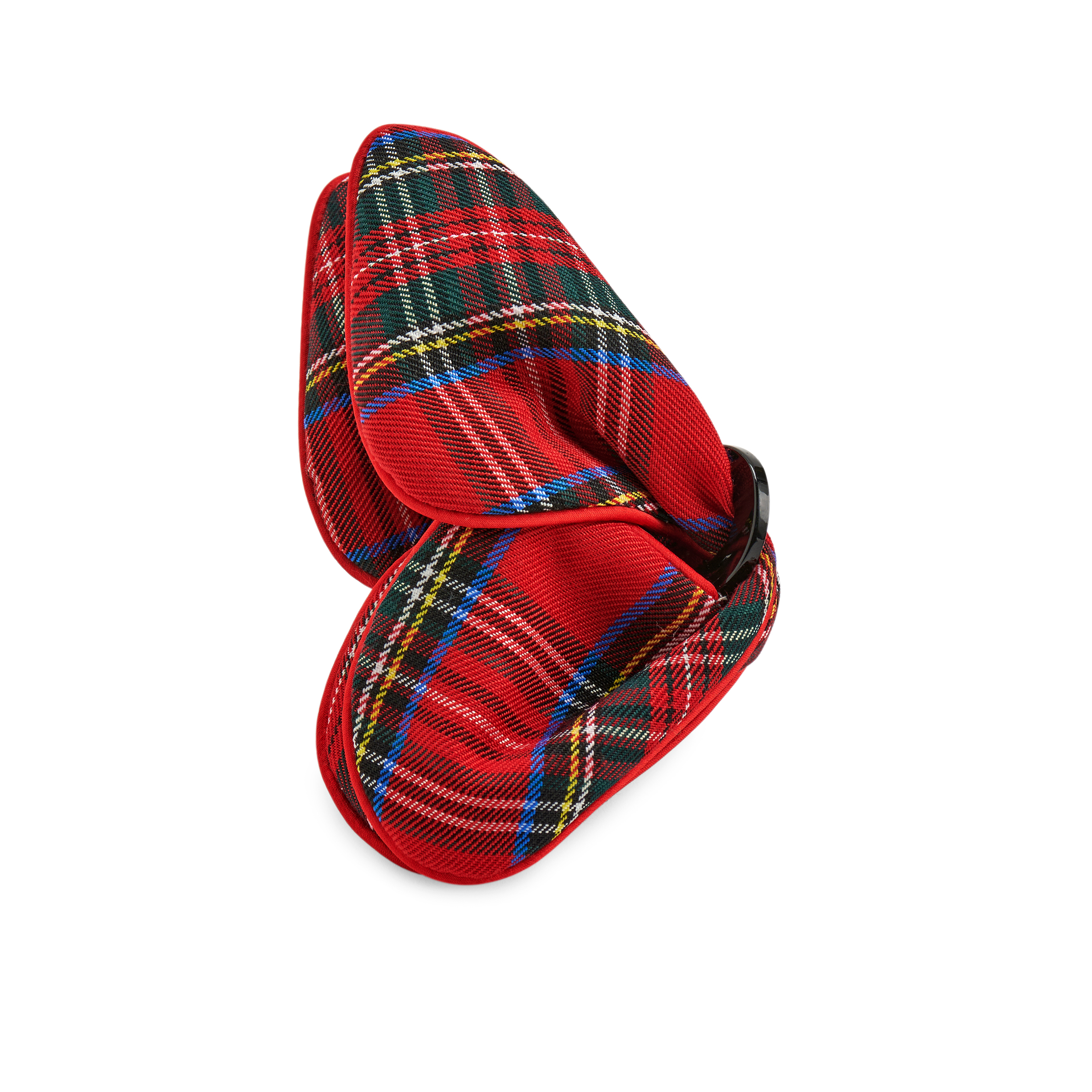 Picture of PLAID CLAW CLIP,RED