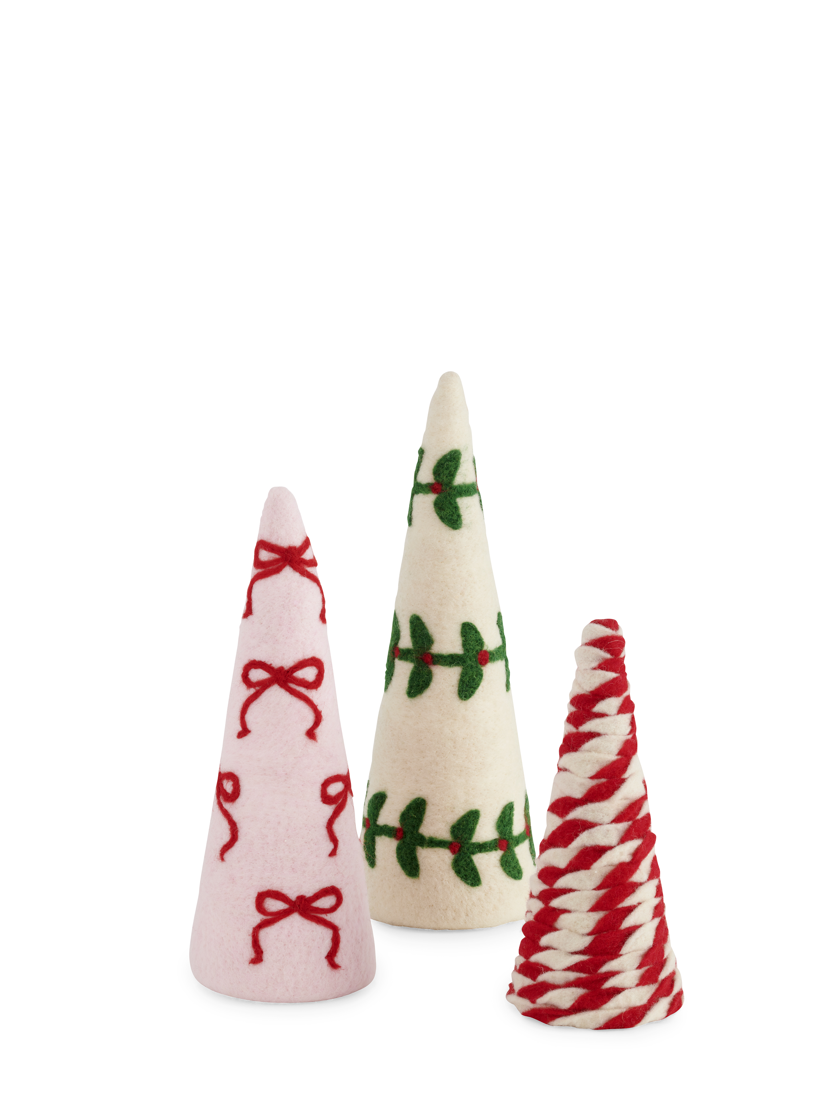 Picture of ASST/3 FESTIVE BOW DECORATIVE TREES,MULTI