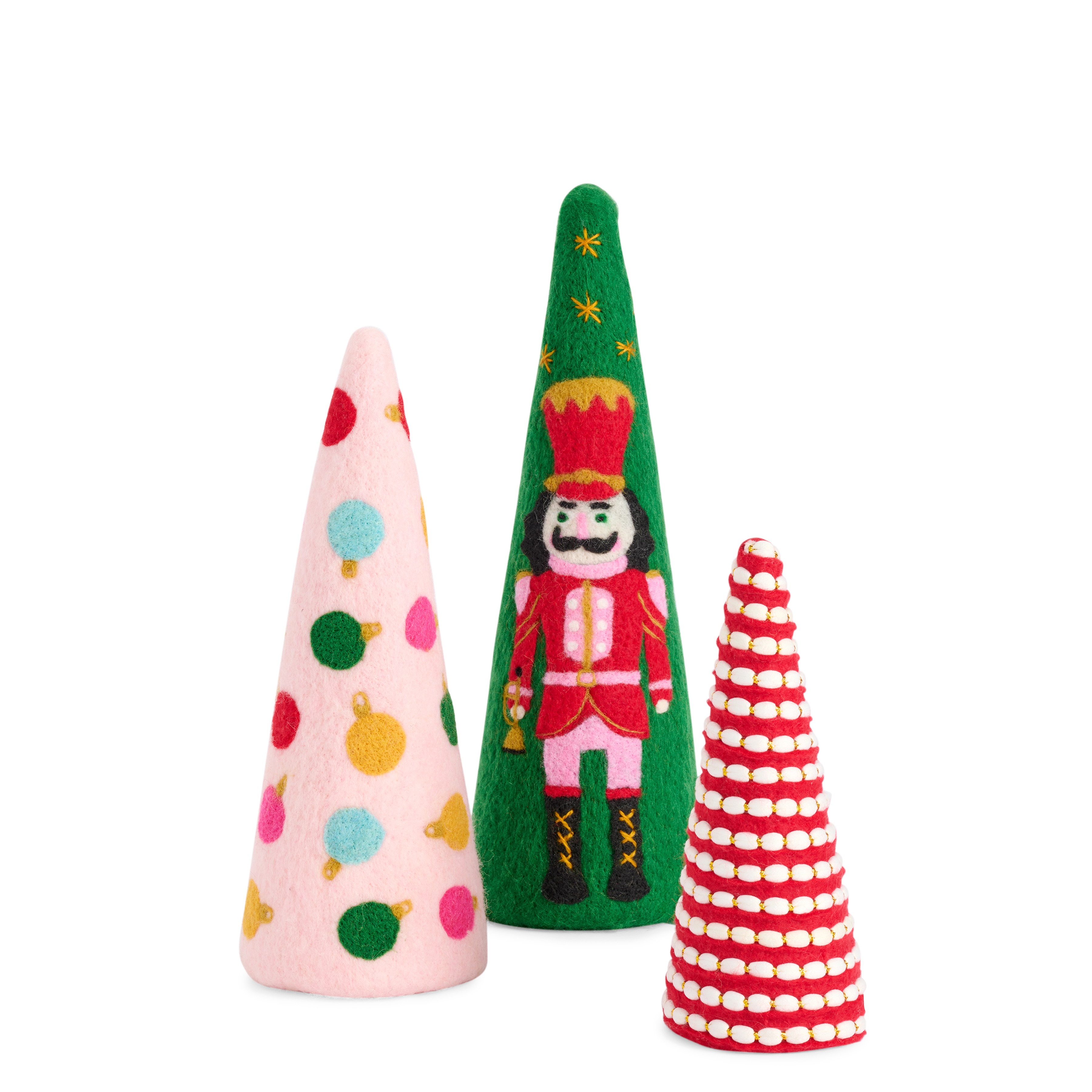 Picture of ASST/3 NUTCRACKER/ORNAMENTS DECORATIVE TREES,MULTI