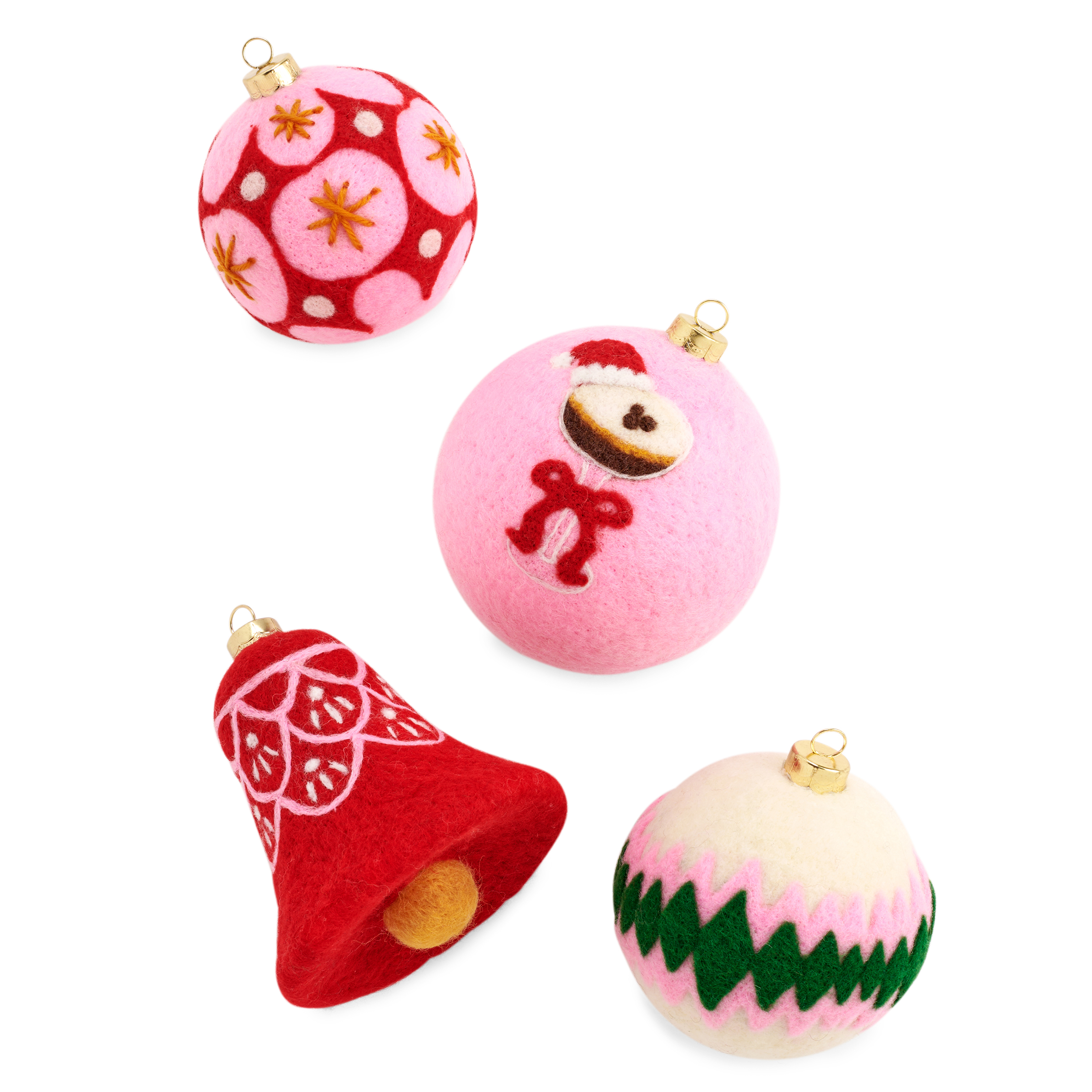 Picture of ASST/4 ESPRESSO MARTINI ORNAMENTS,MULTI