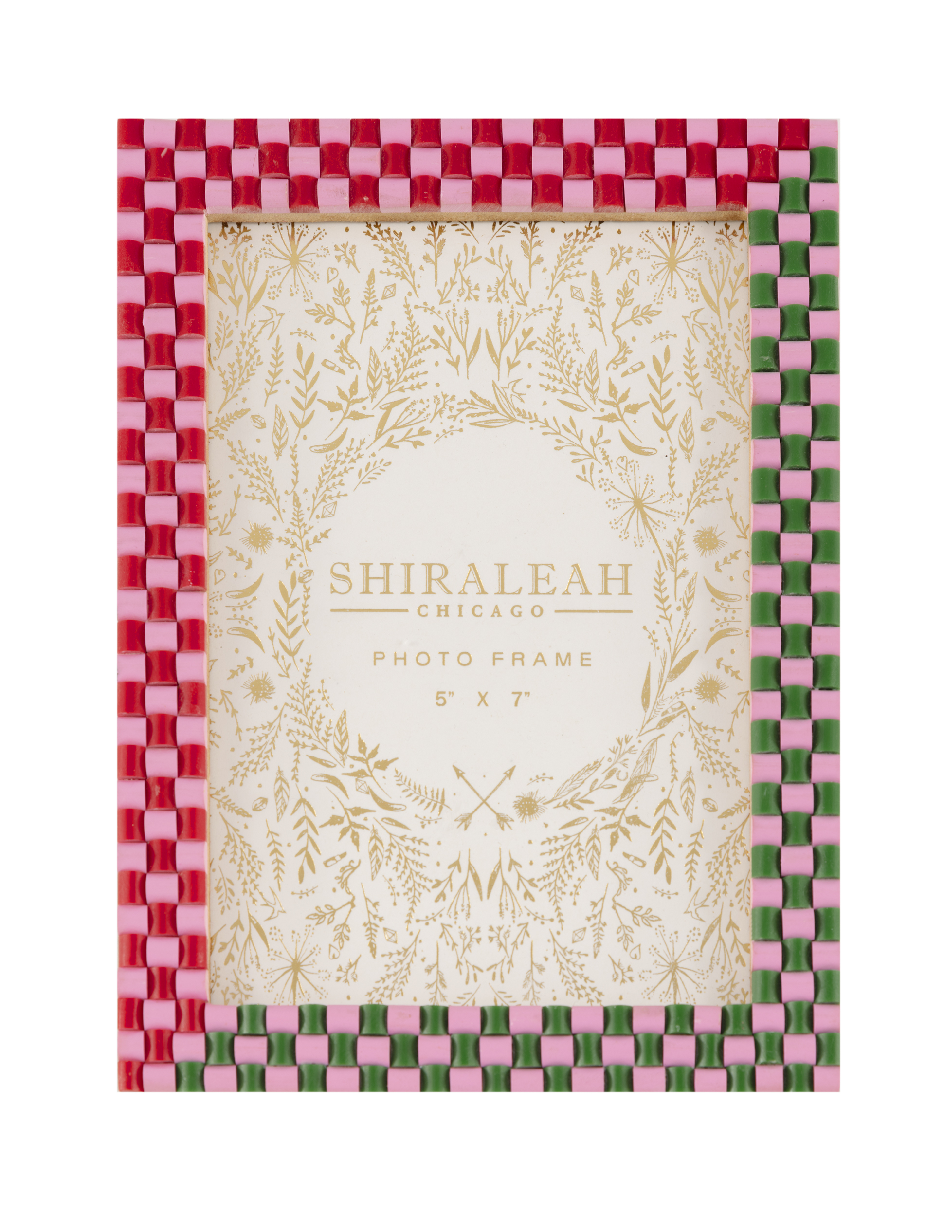 Picture of VIVA 5" x 7" CHECK PICTURE FRAME, MULTI
