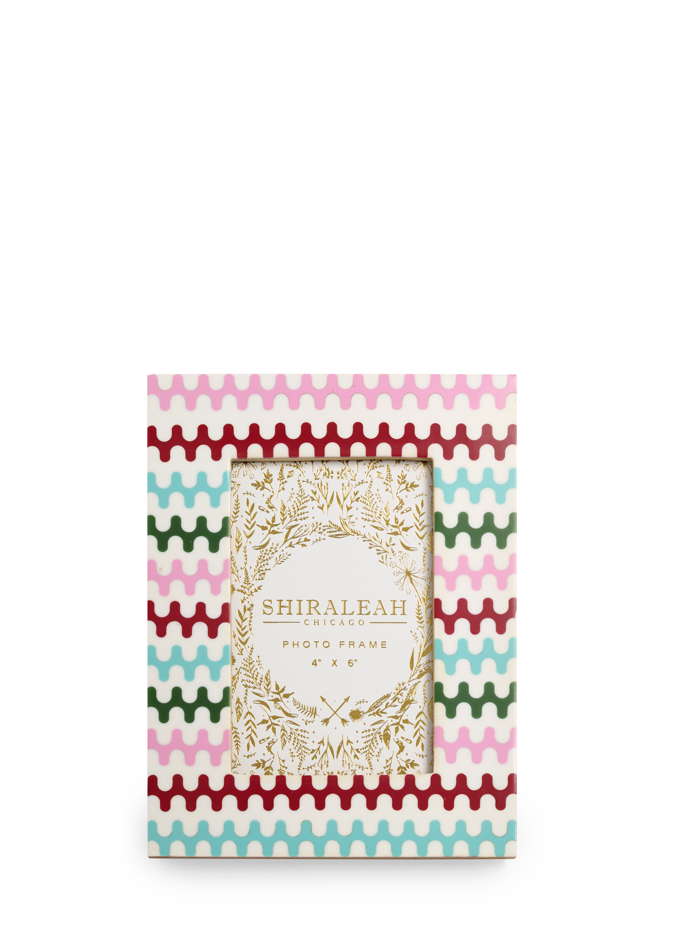 Picture of VIVA 4" X 6" ZIG ZAG PICTURE FRAME, MULTI