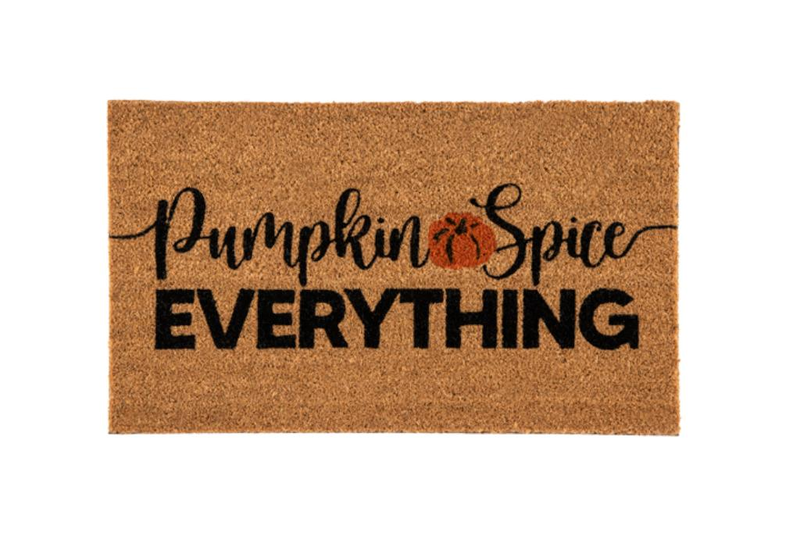 Picture of "PUMPKIN SPICE EVERYTHING" DOORMAT