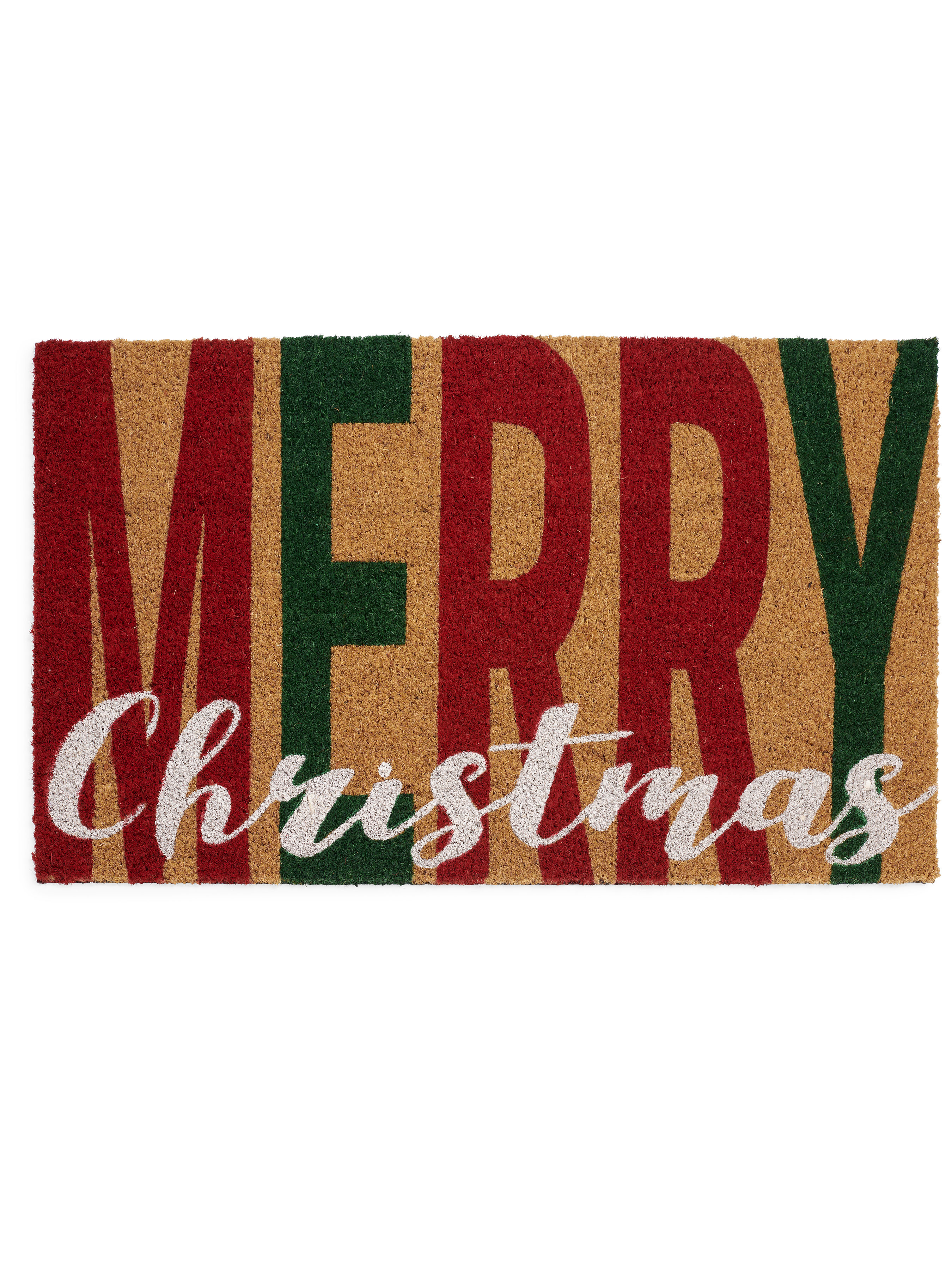 Picture of "MERRY CHRISTMAS" DOORMAT,MULTI