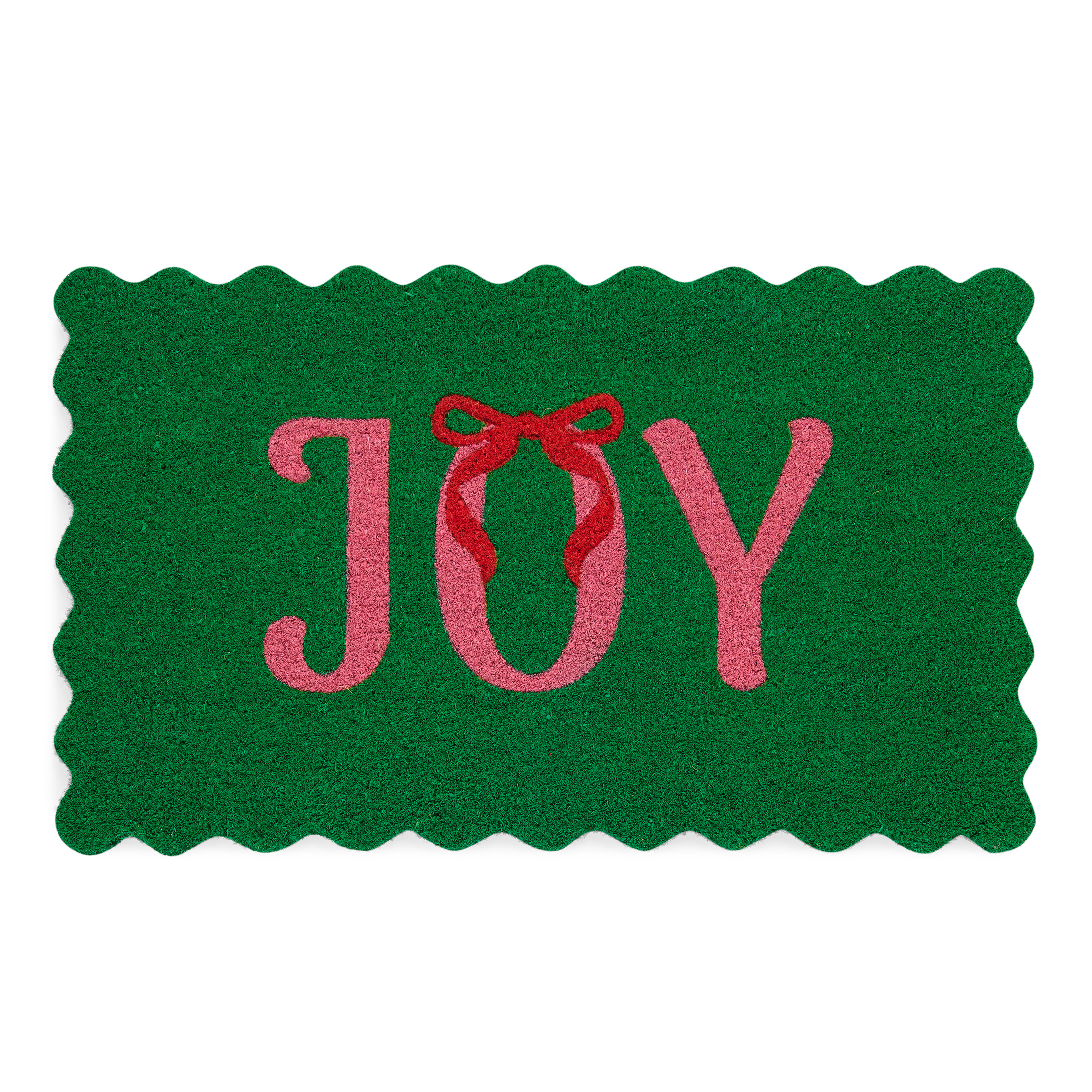 Picture of JOY SCALLOPED DOORMAT,GREEN