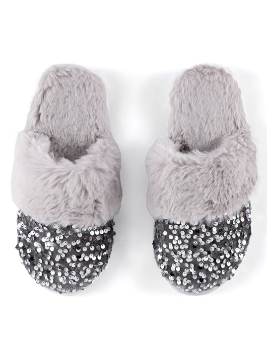 Picture of FIESTA SLIPPERS L/XL,SILVER