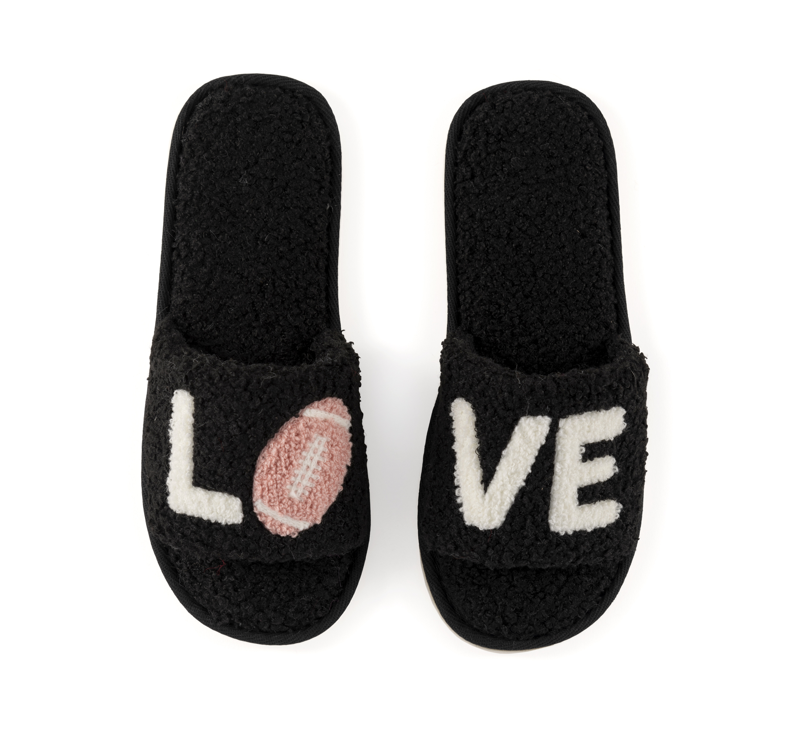 Picture of LOVE GAME DAY SLIPPERS L/XL,B