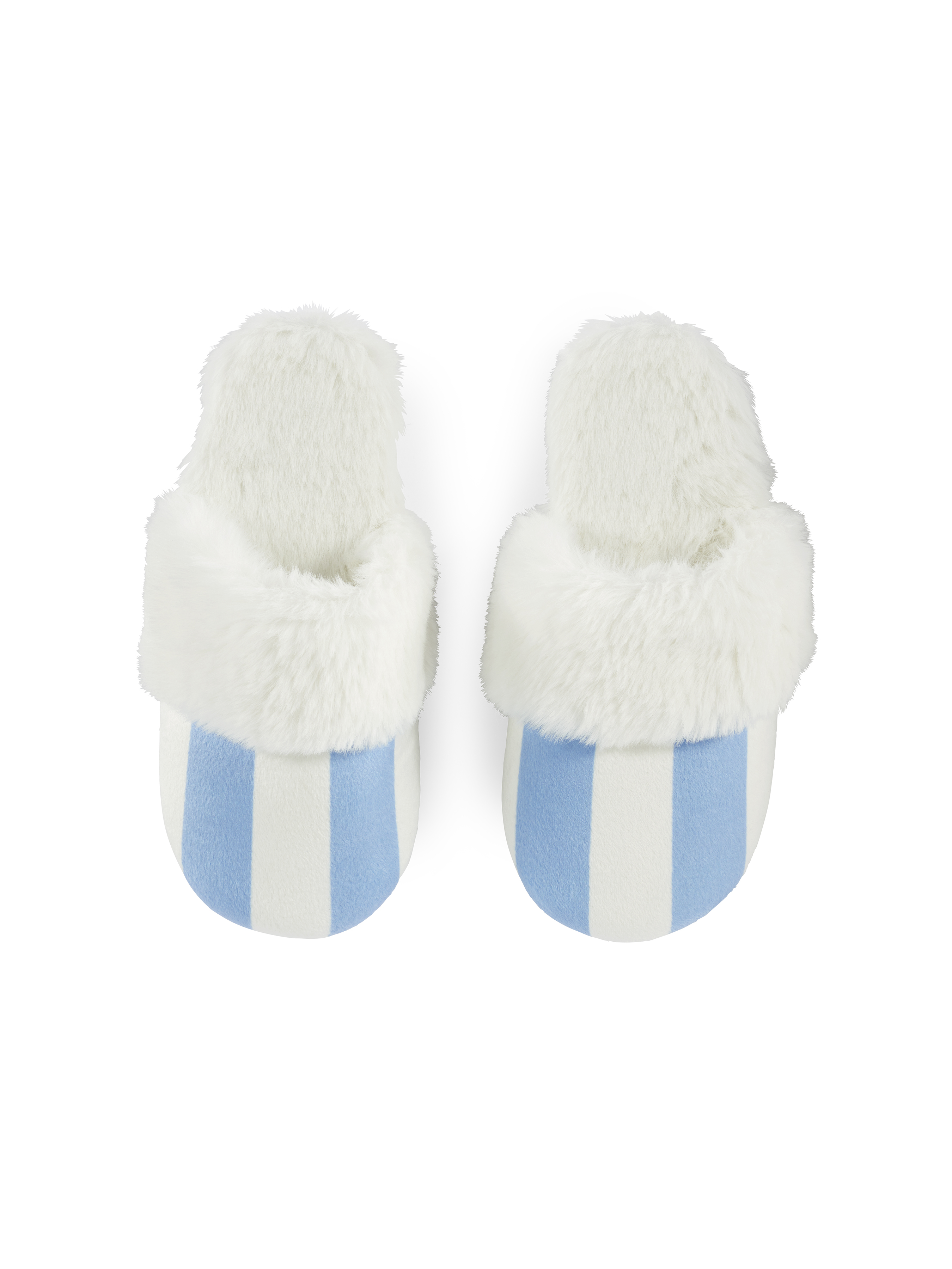 Picture of HELENA STRIPE SLIPPERS L/XL, SKY