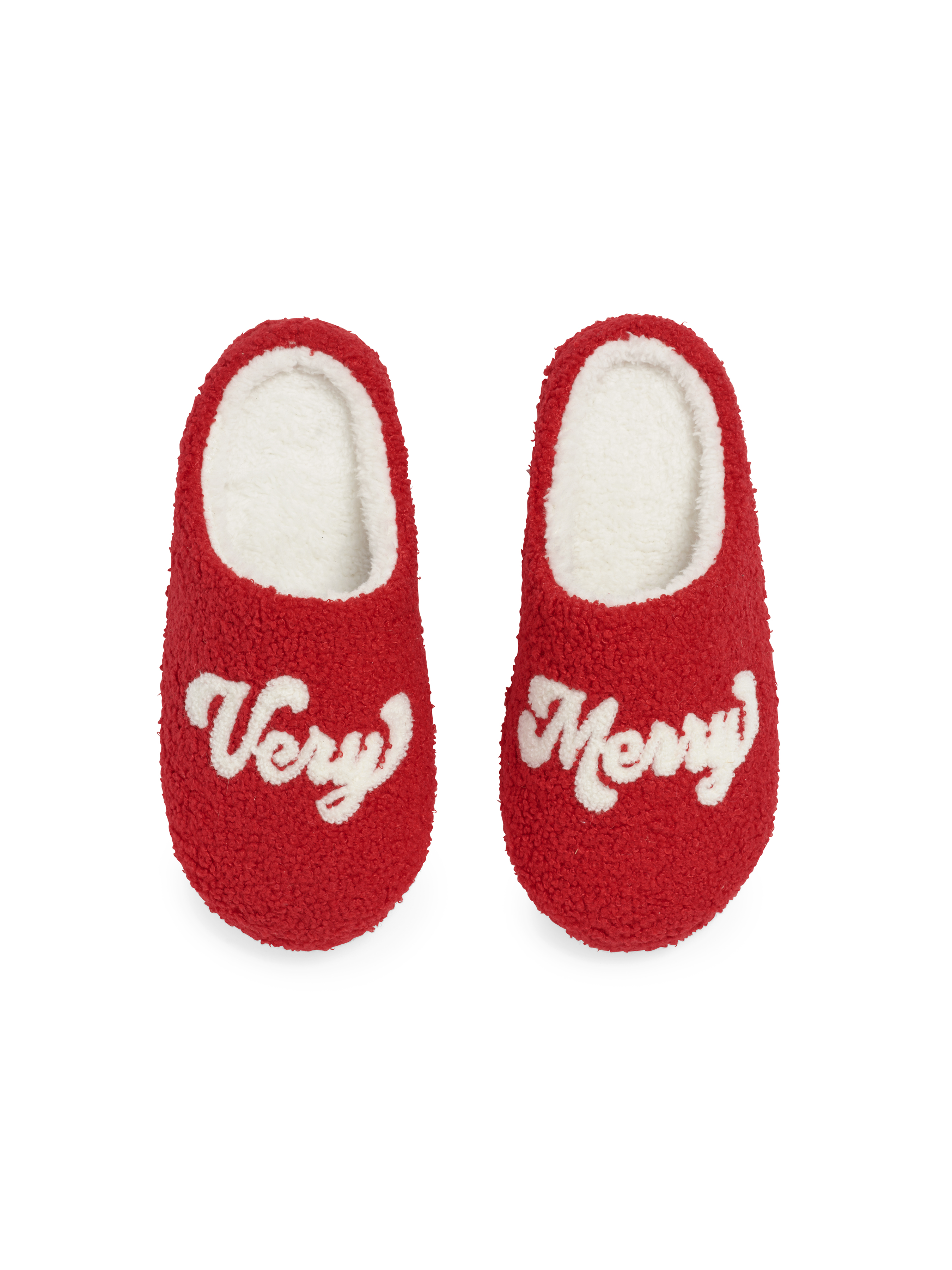Picture of VERRY MERRY SLIPPERS S/M,RED