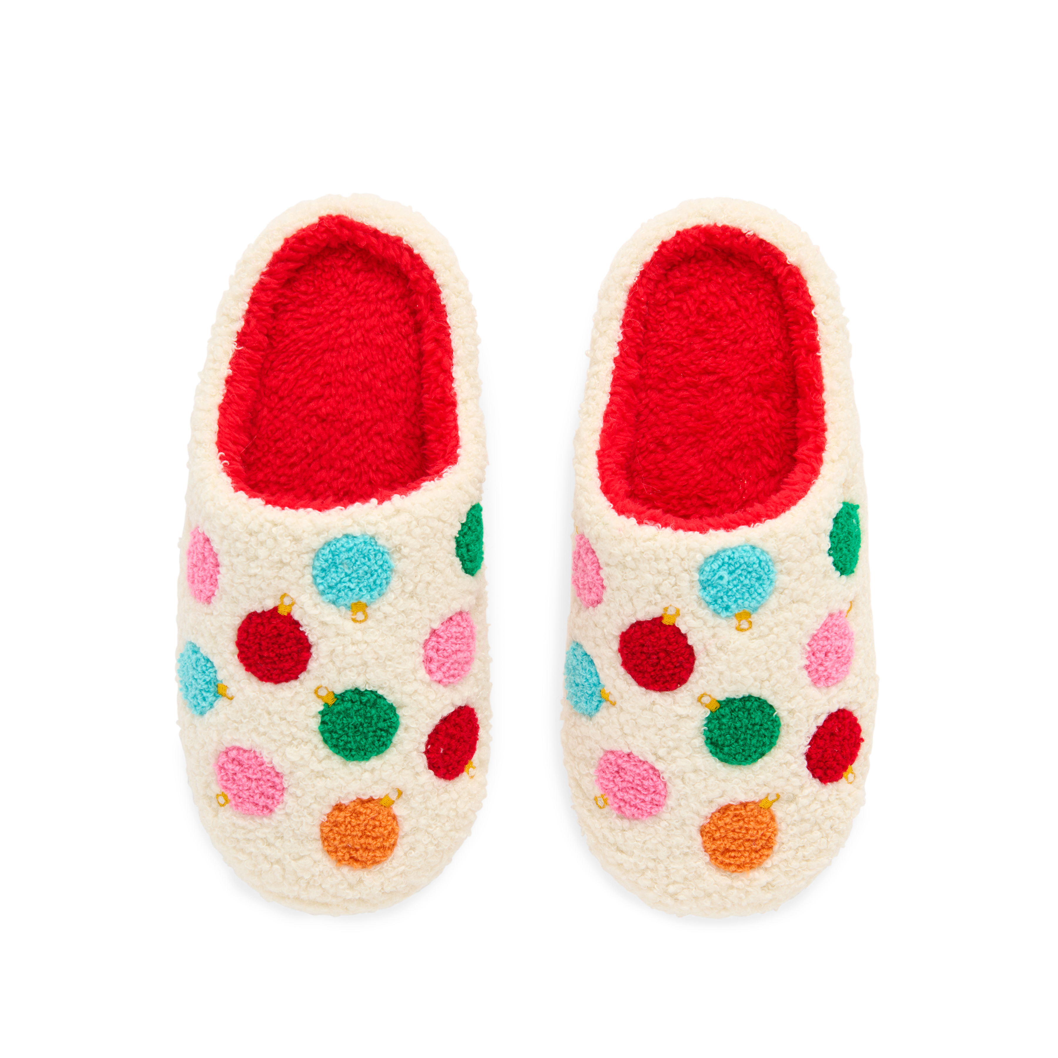 Picture of S/M ORNAMENT SLIPPERS,IVORY