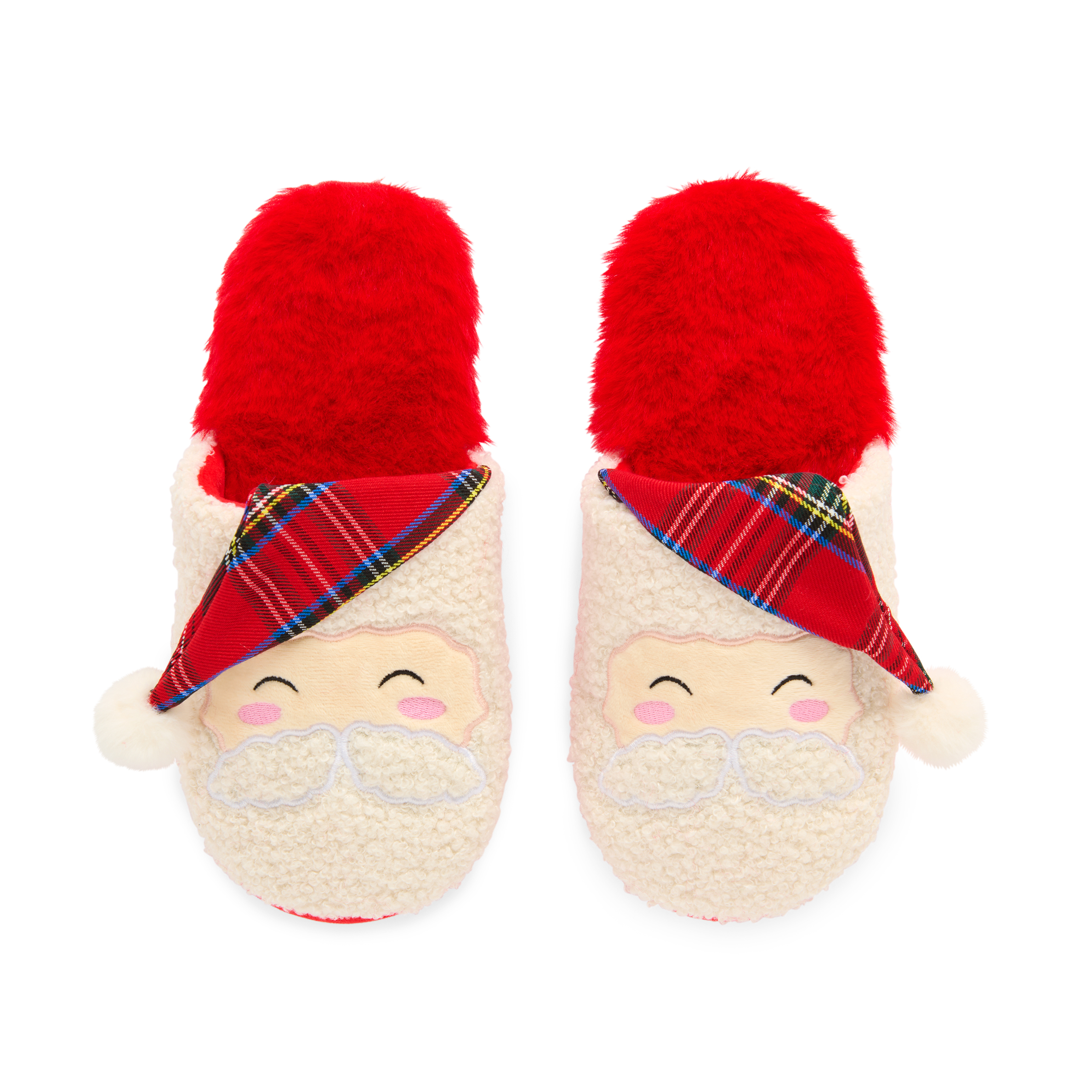 Picture of L/XL SANTA SLIPPERS,RED