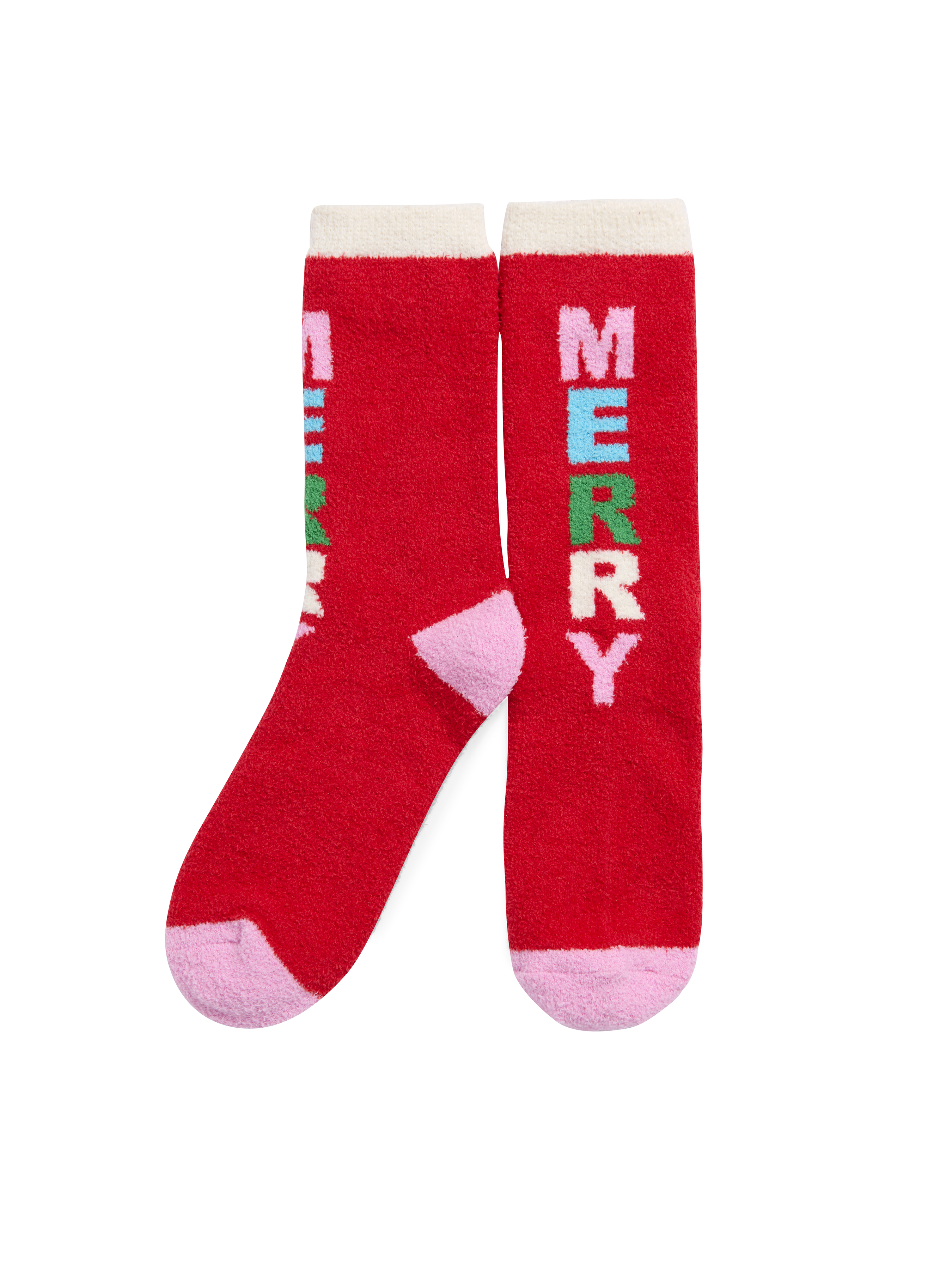 Picture of "MERRY" SOCKS,RED