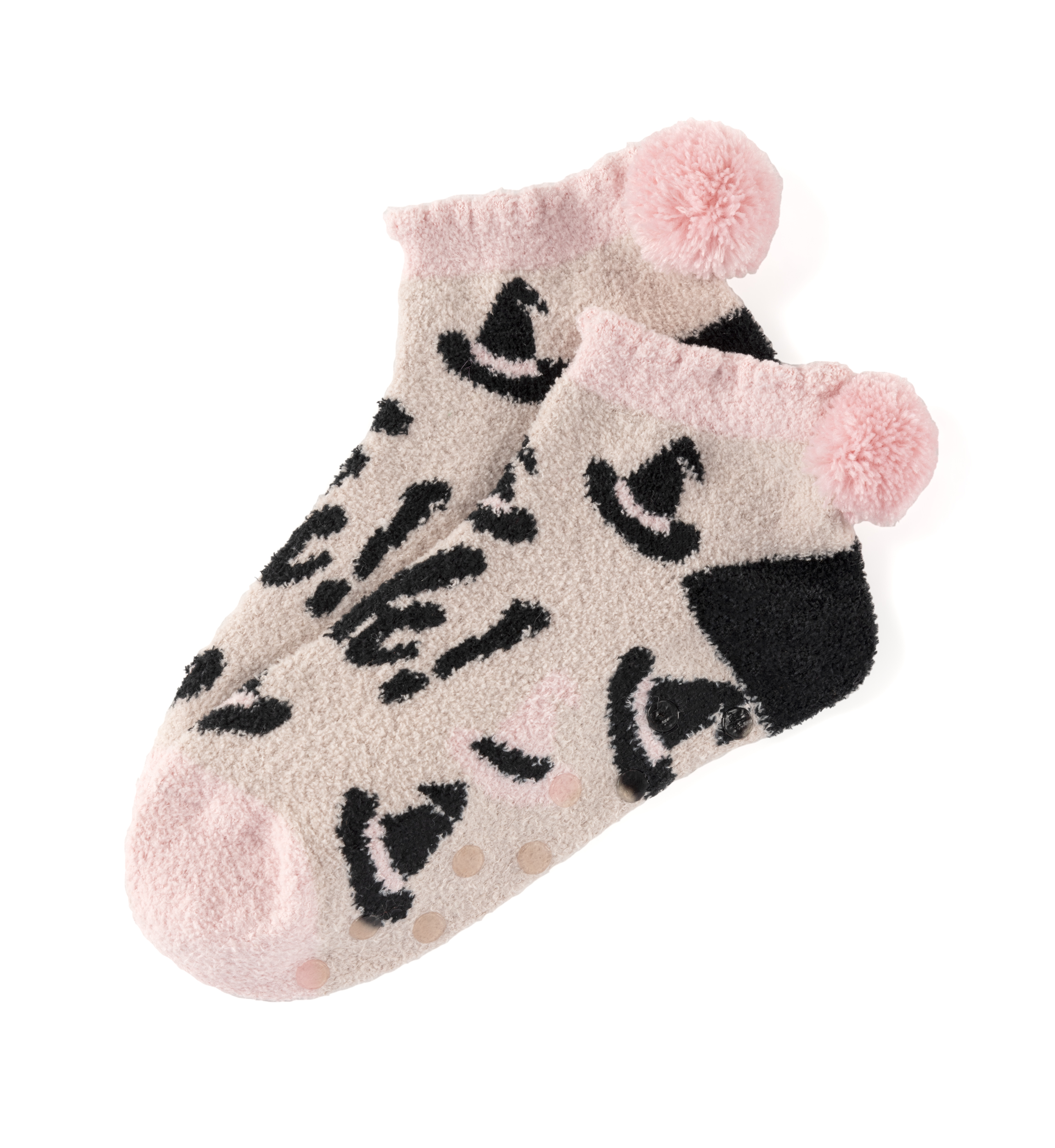 Picture of "EEK!" HOME SOCKS, BLUSH