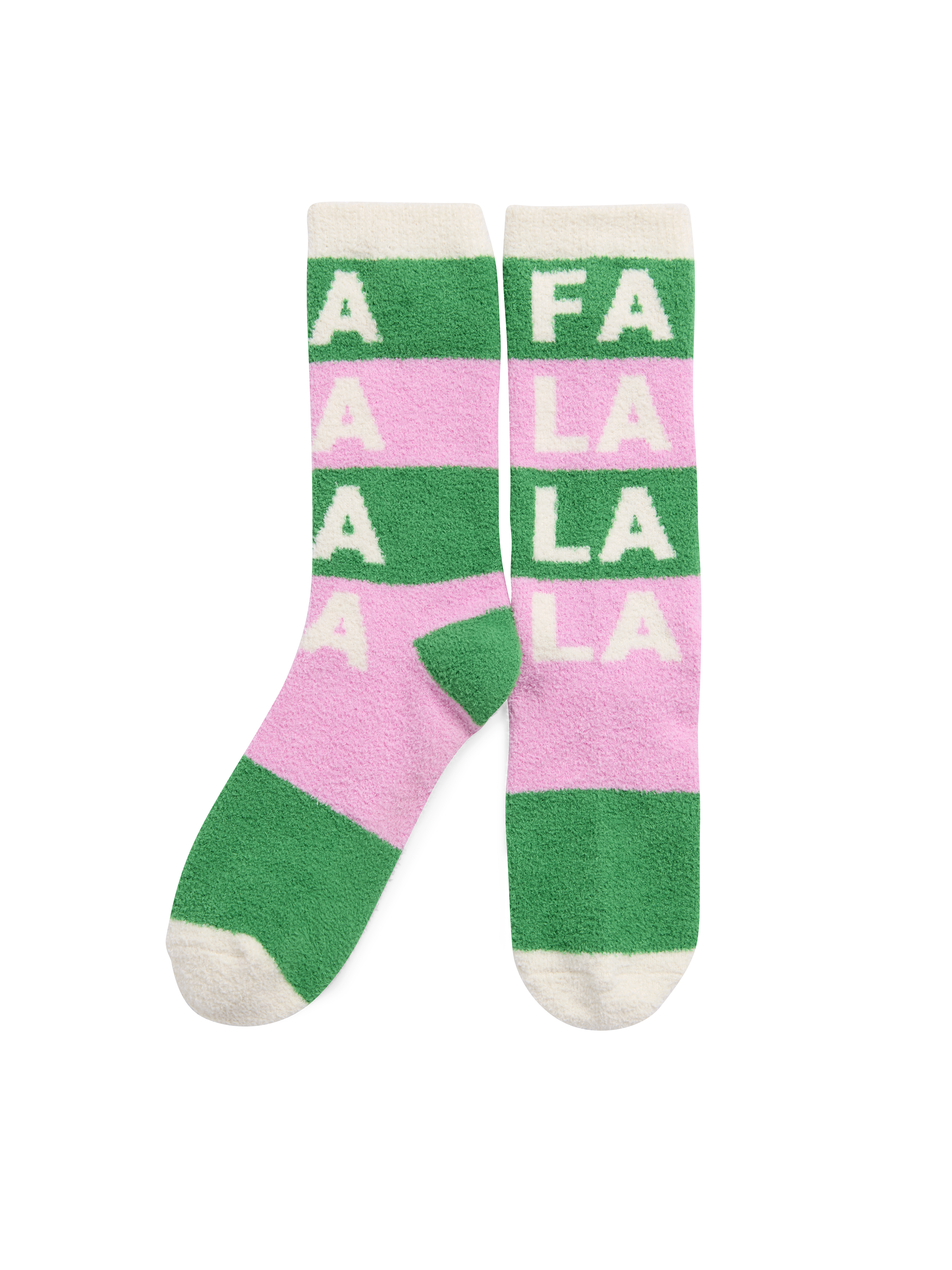 Picture of "FA LA LA" SOCKS,GREEN