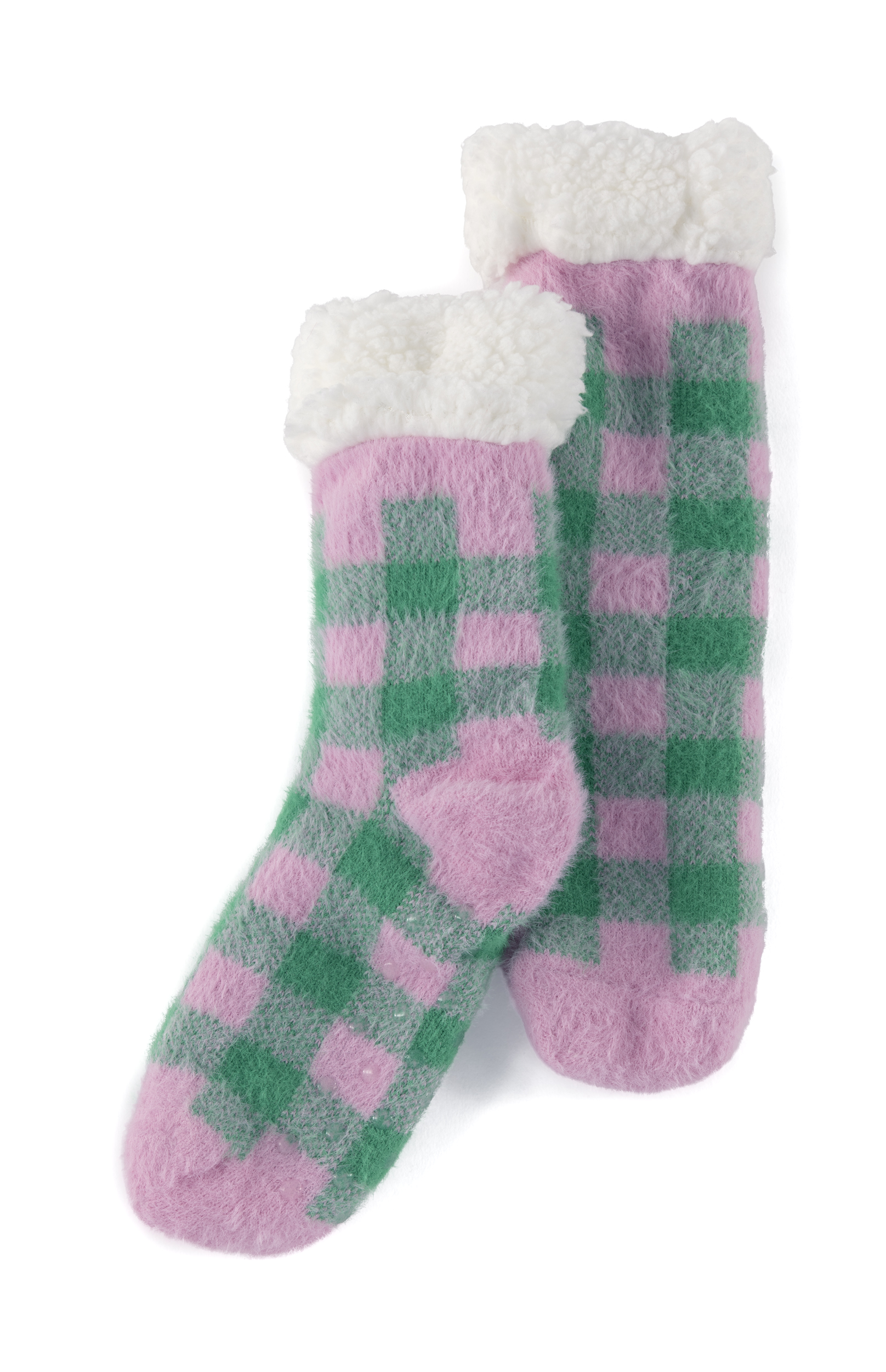 Picture of ARWEN SLIPPER SOCKS, GREEN