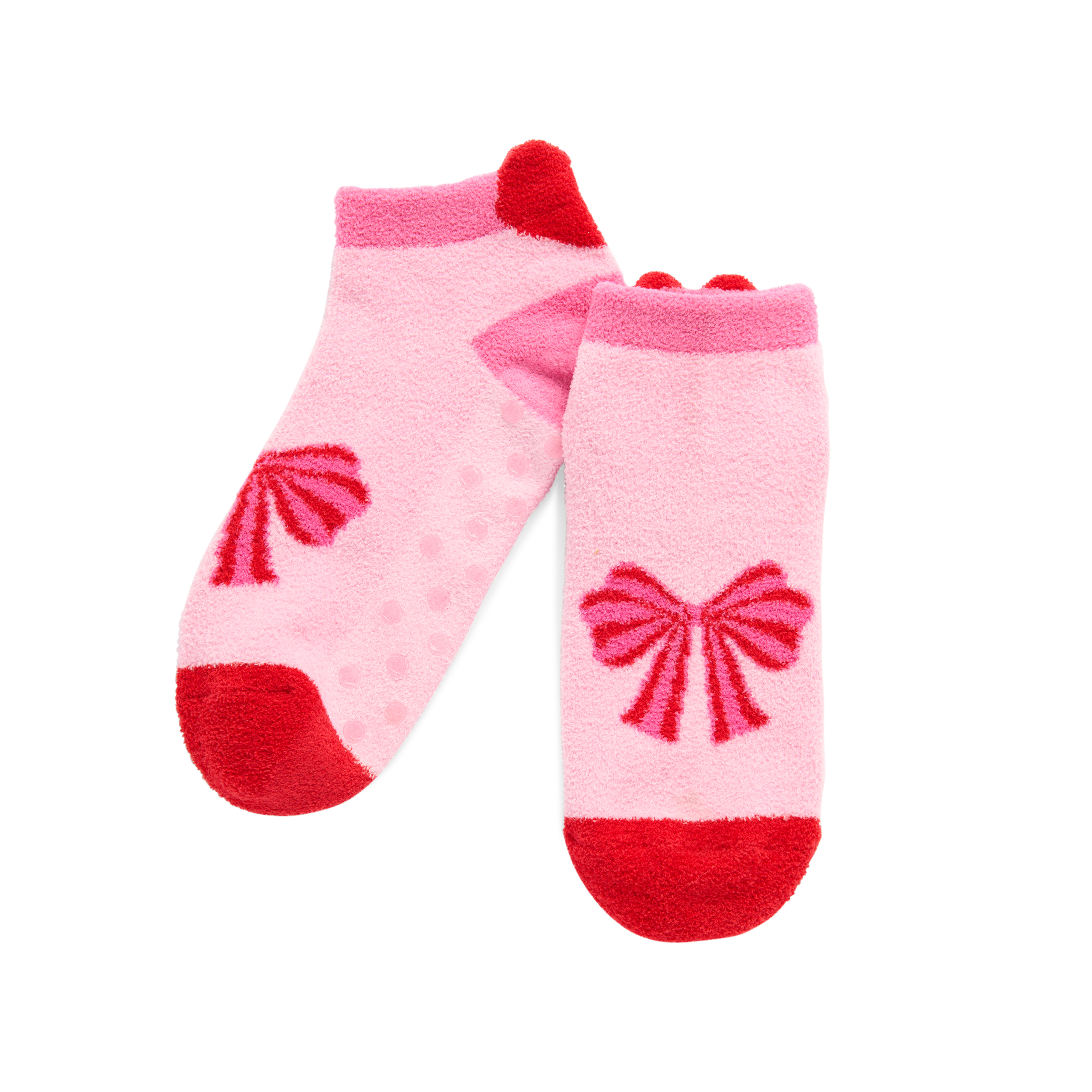 Picture of BOW HOME SOCKS,PINK