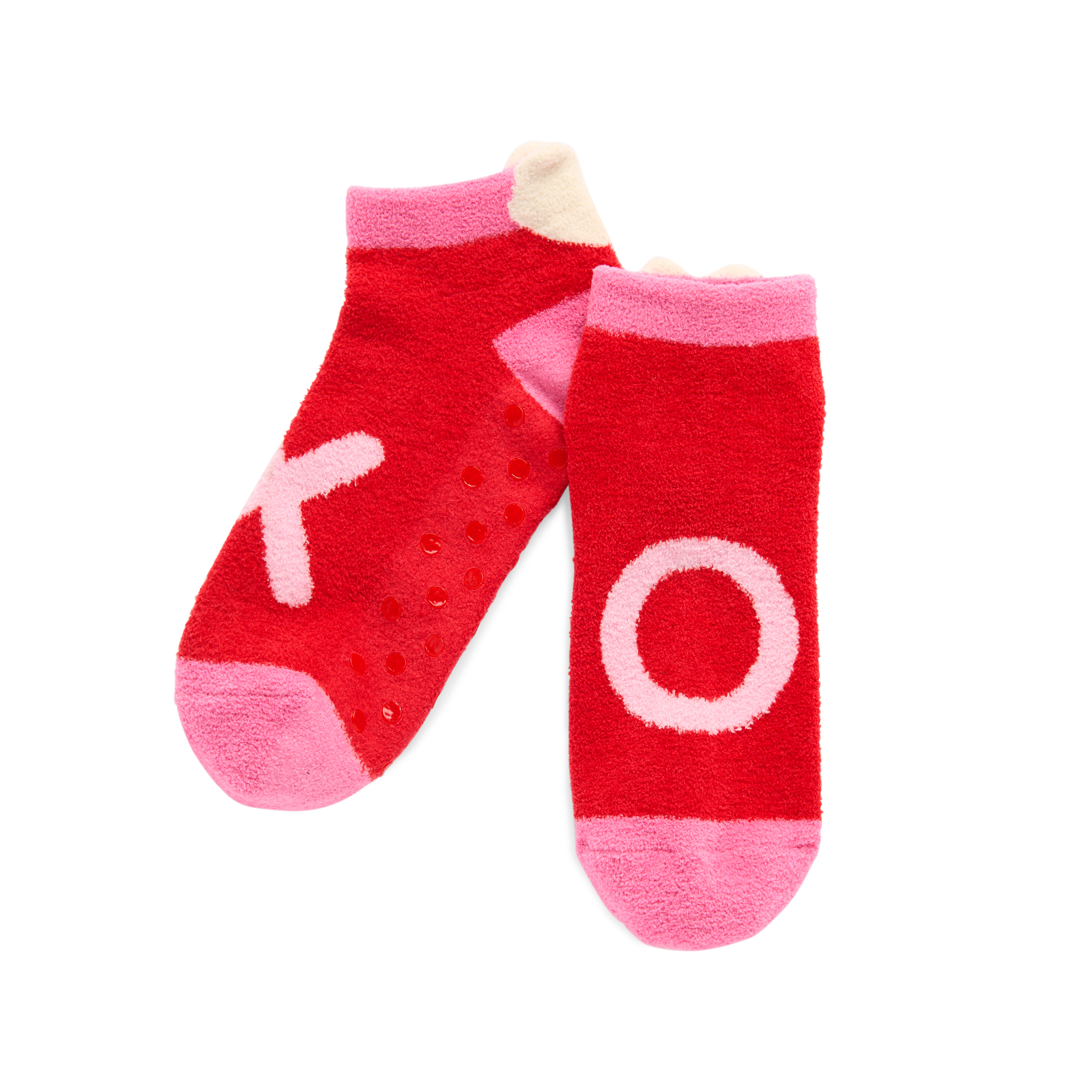 Picture of XO HOME SOCKS,RED
