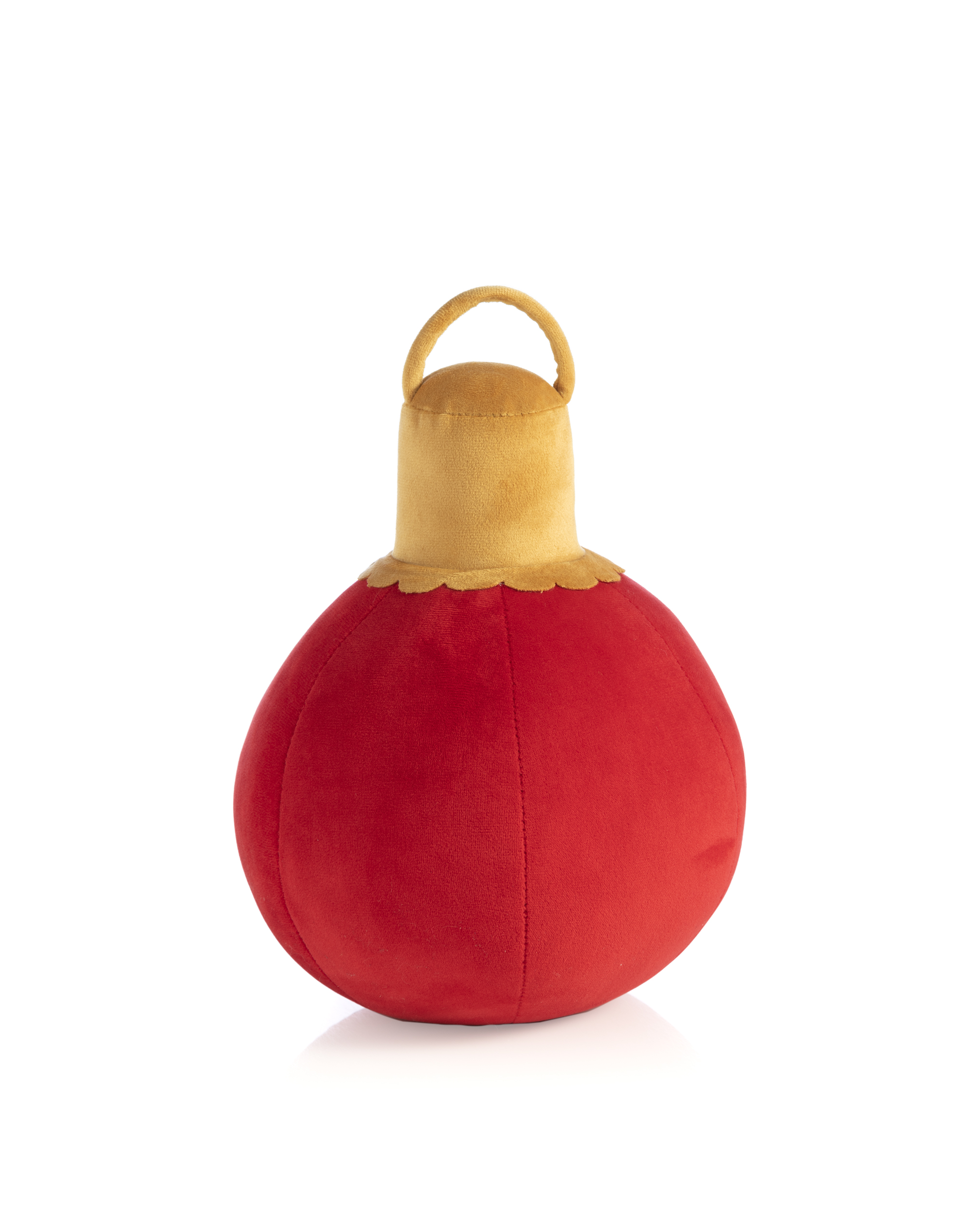 Picture of MERRY BAUBLE SMALL PILLOW, RED