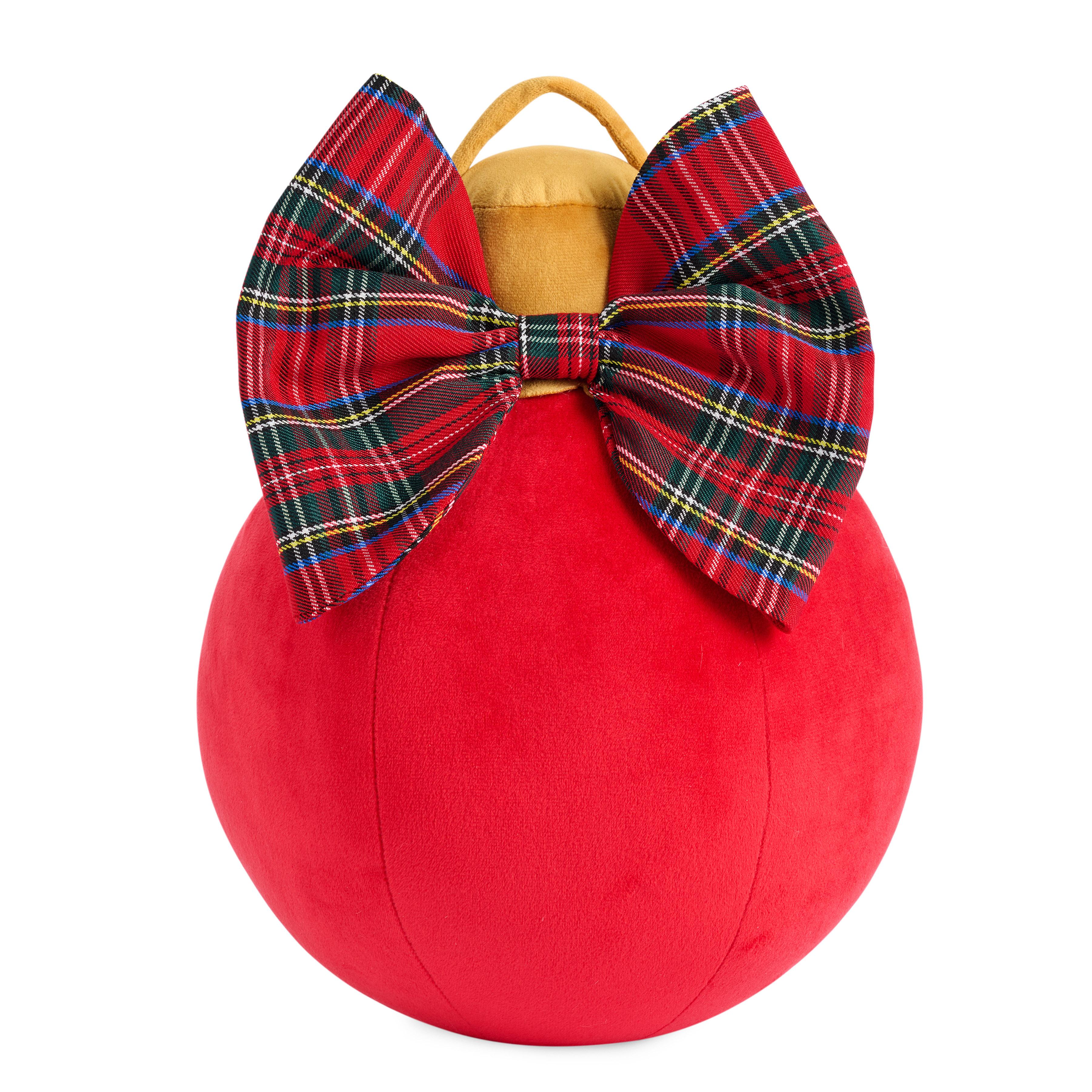 Picture of MD SCOTTIE BAUBLE PILLOW,RED