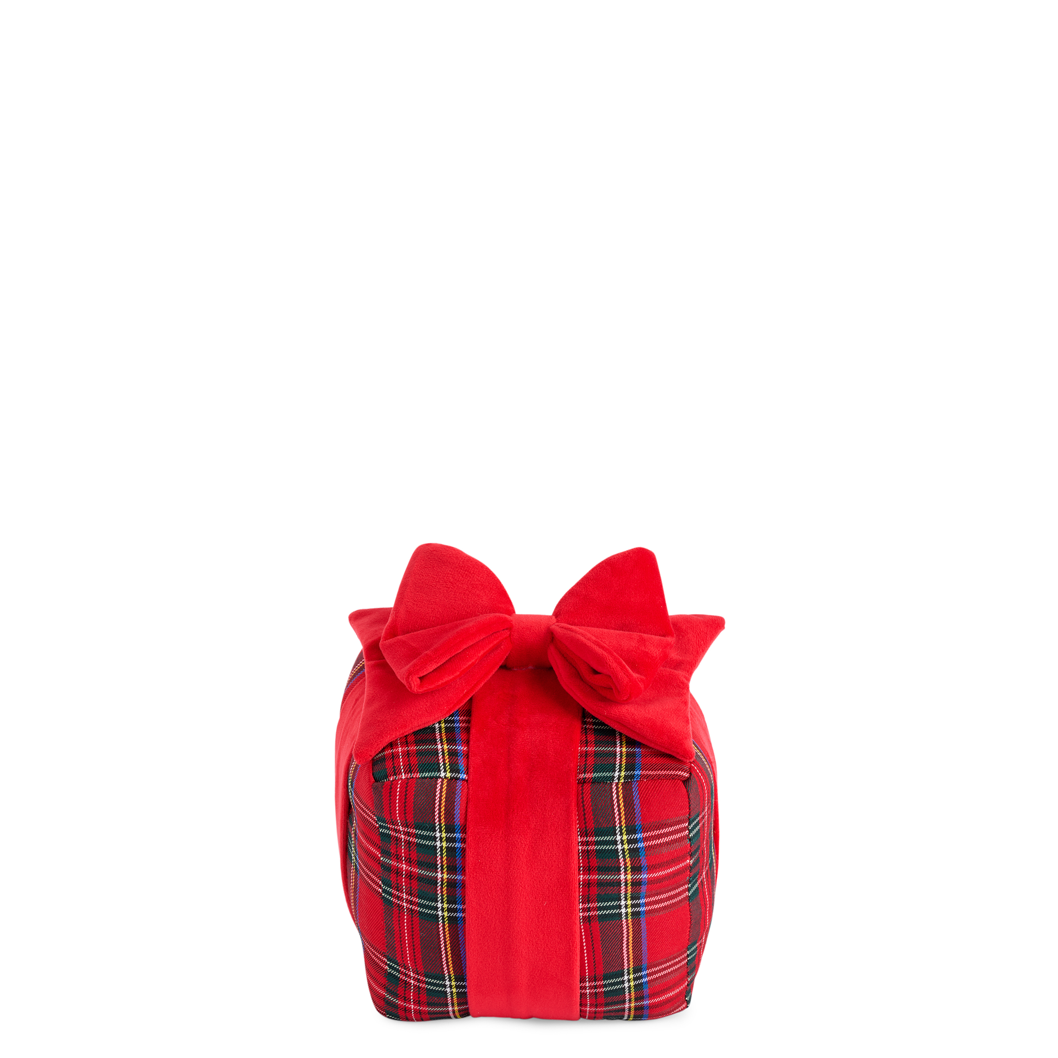 Picture of SM SCOTTIE GIFT BOX PILLOW,RED