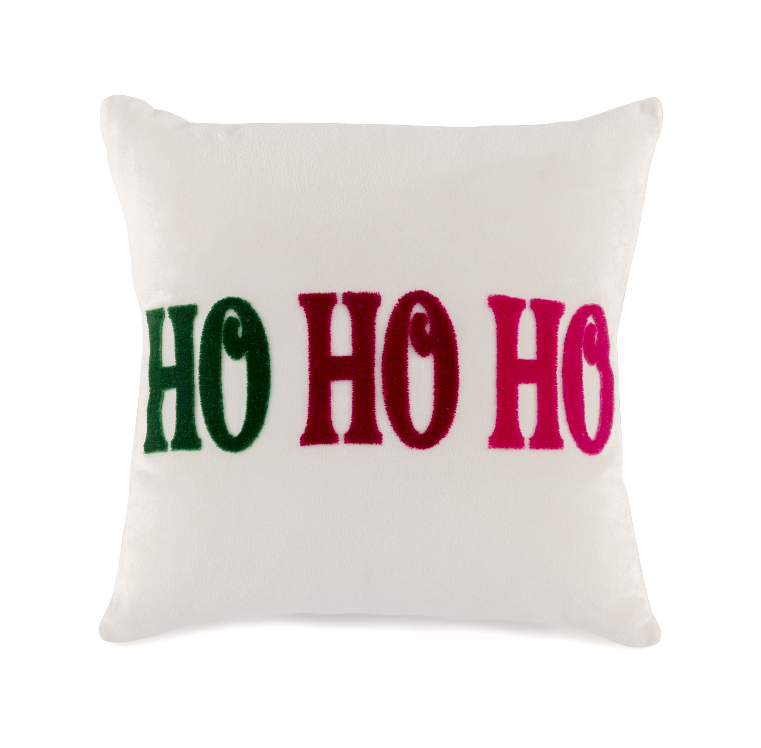 Picture of "HO HO HO" PILLOW, IVORY