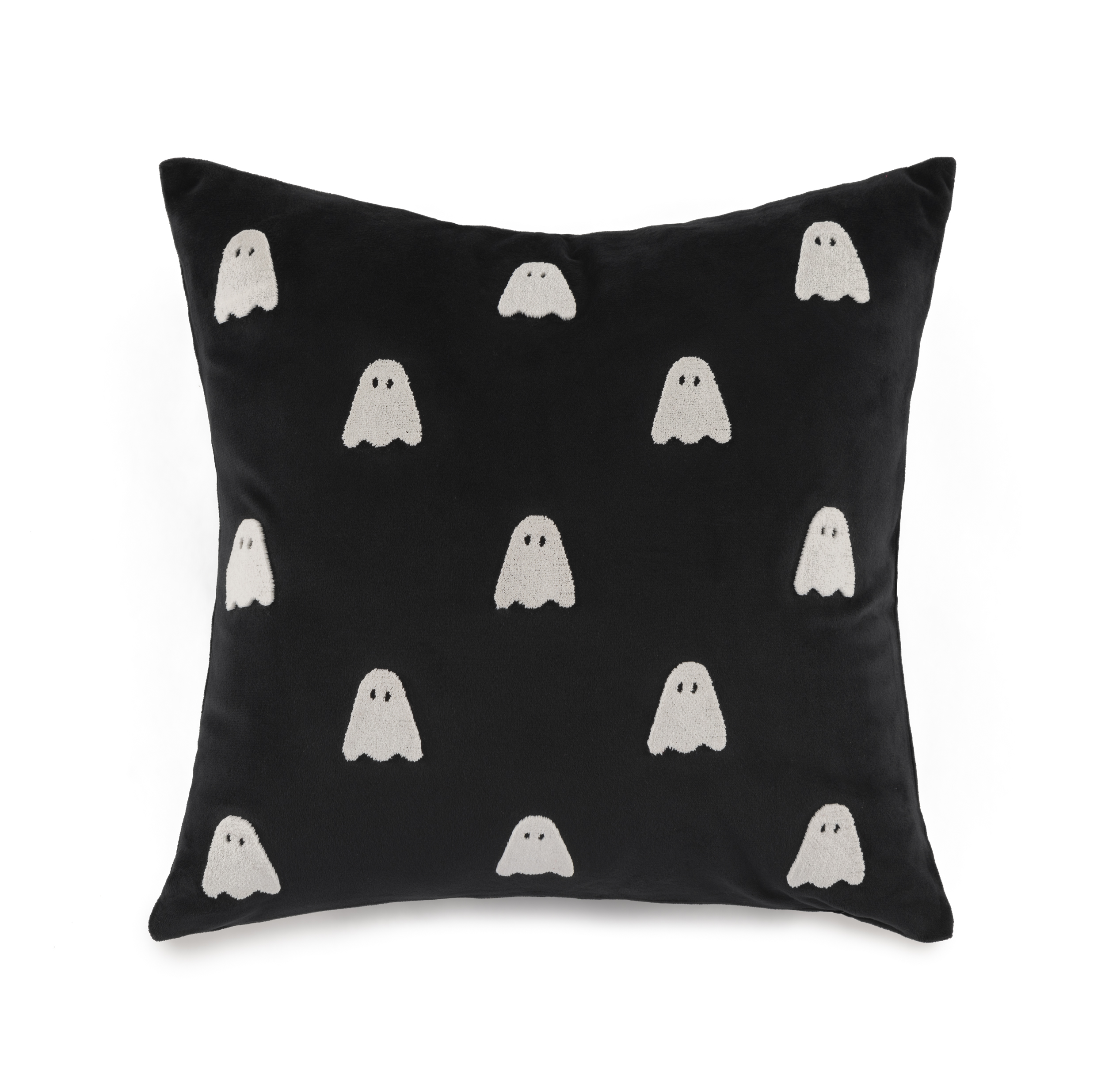 Picture of GHOSTS PILLOW, BLACK
