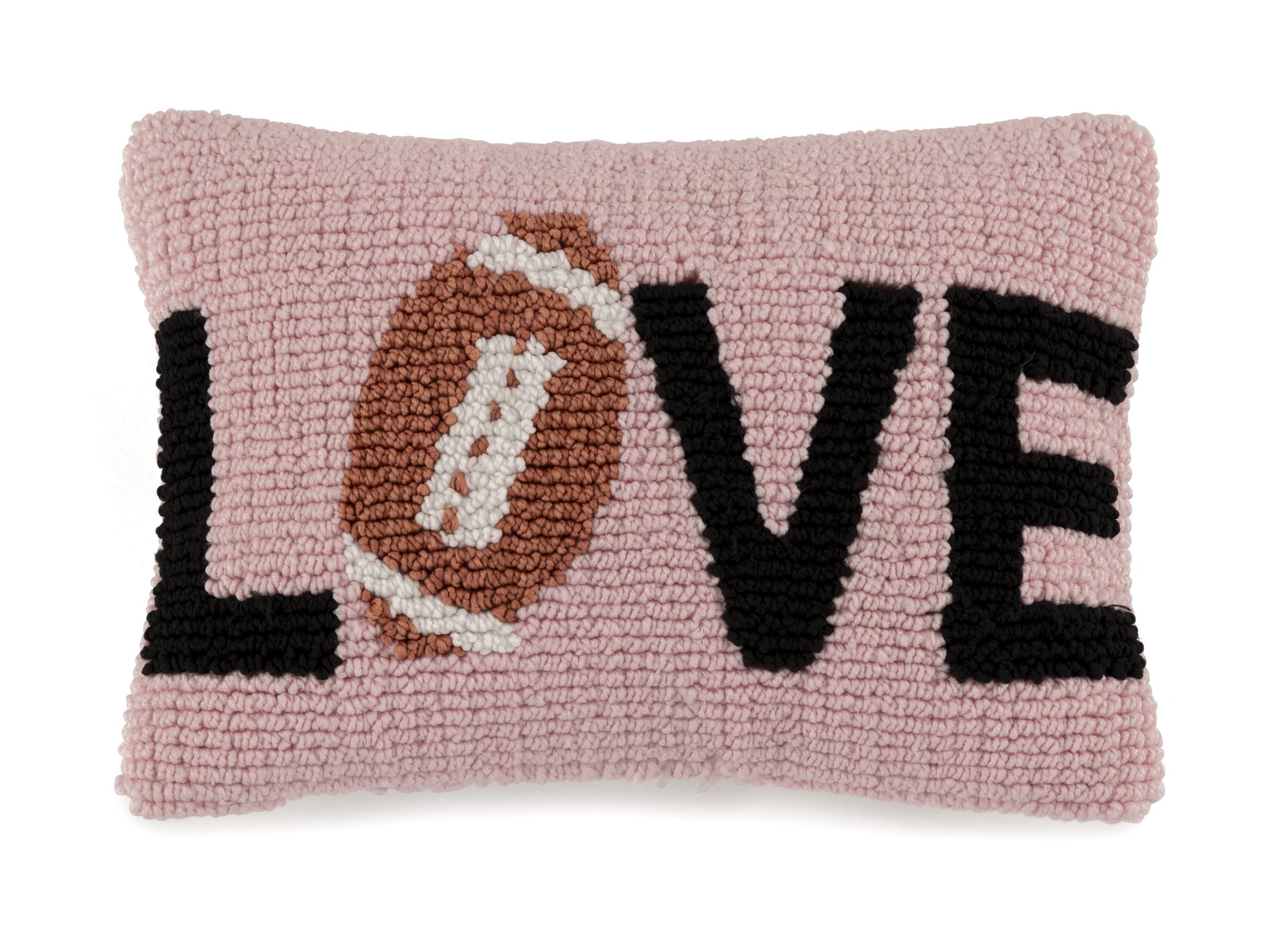 Picture of "LOVE" PILLOW, BLUSH