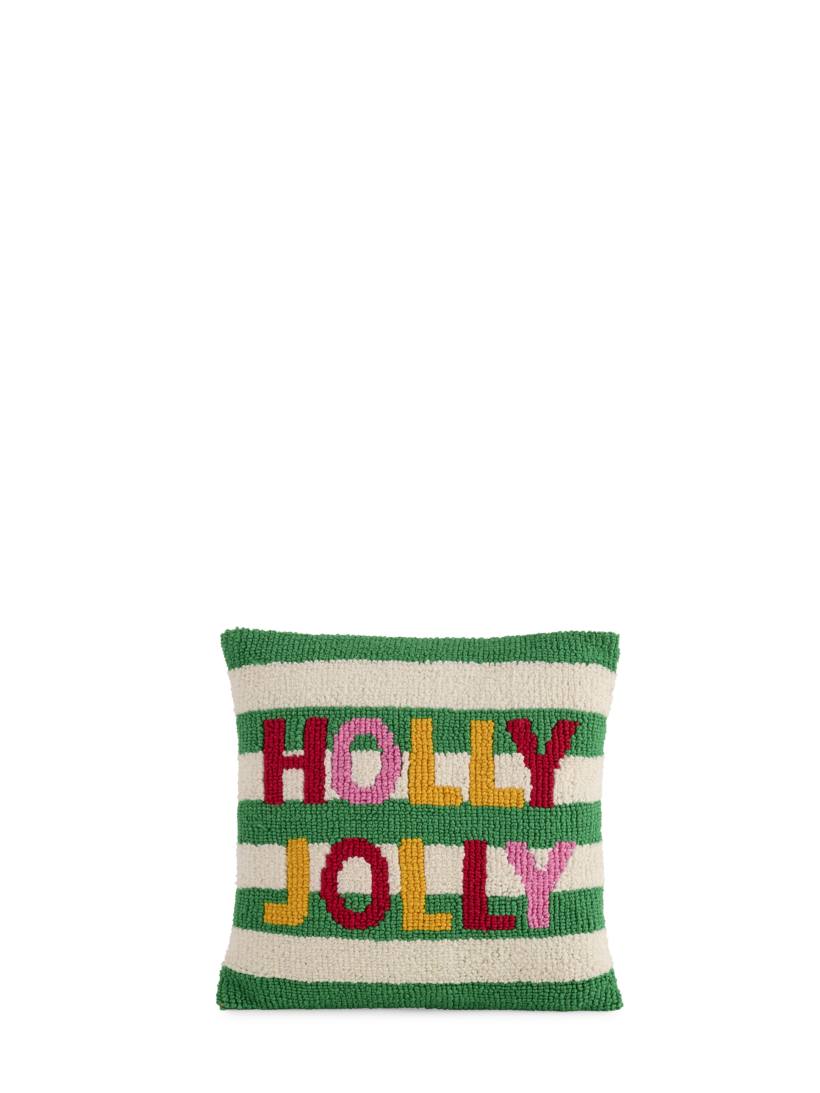 Picture of "HOLLY JOLLY" TUFTED PILLOW, MULTI